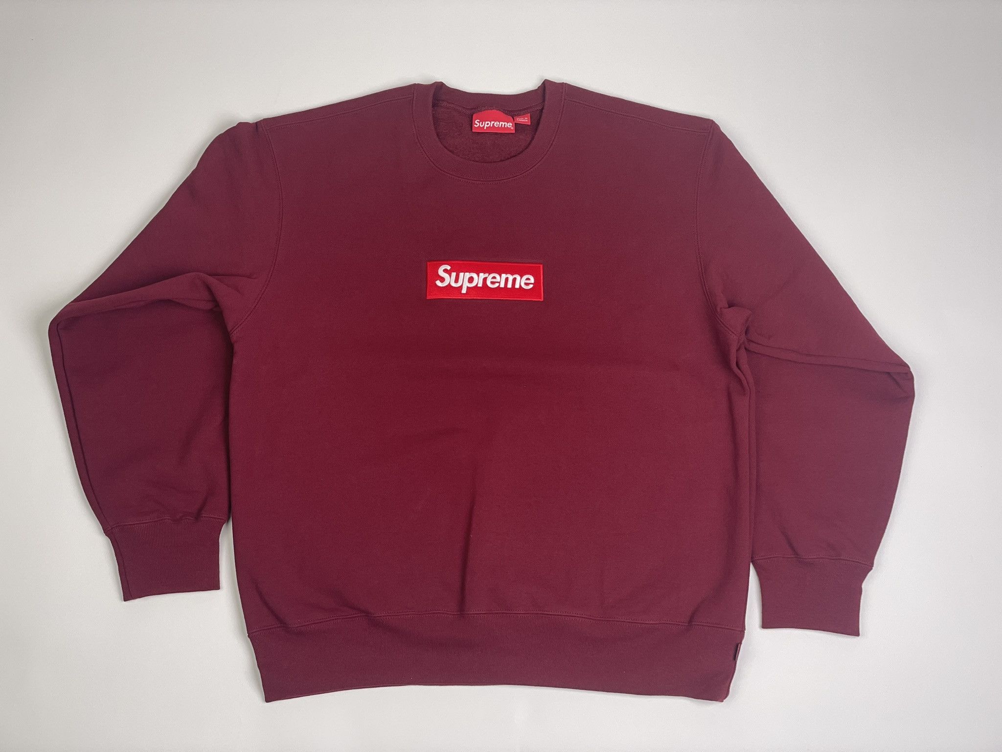 Supreme Box Logo Crewneck Size US L / EU 52-54 / 3 - 1 Thumbnail