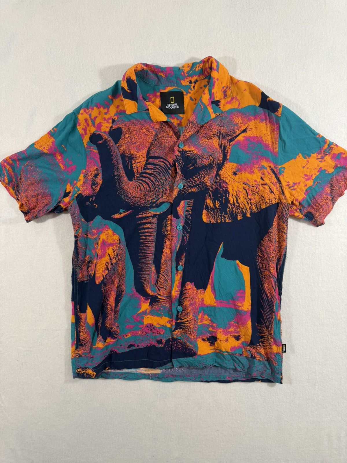 Other National Geographic Elephant Shirt 🌍🐘 Size US M / EU 48-50 / 2 - 1 Thumbnail