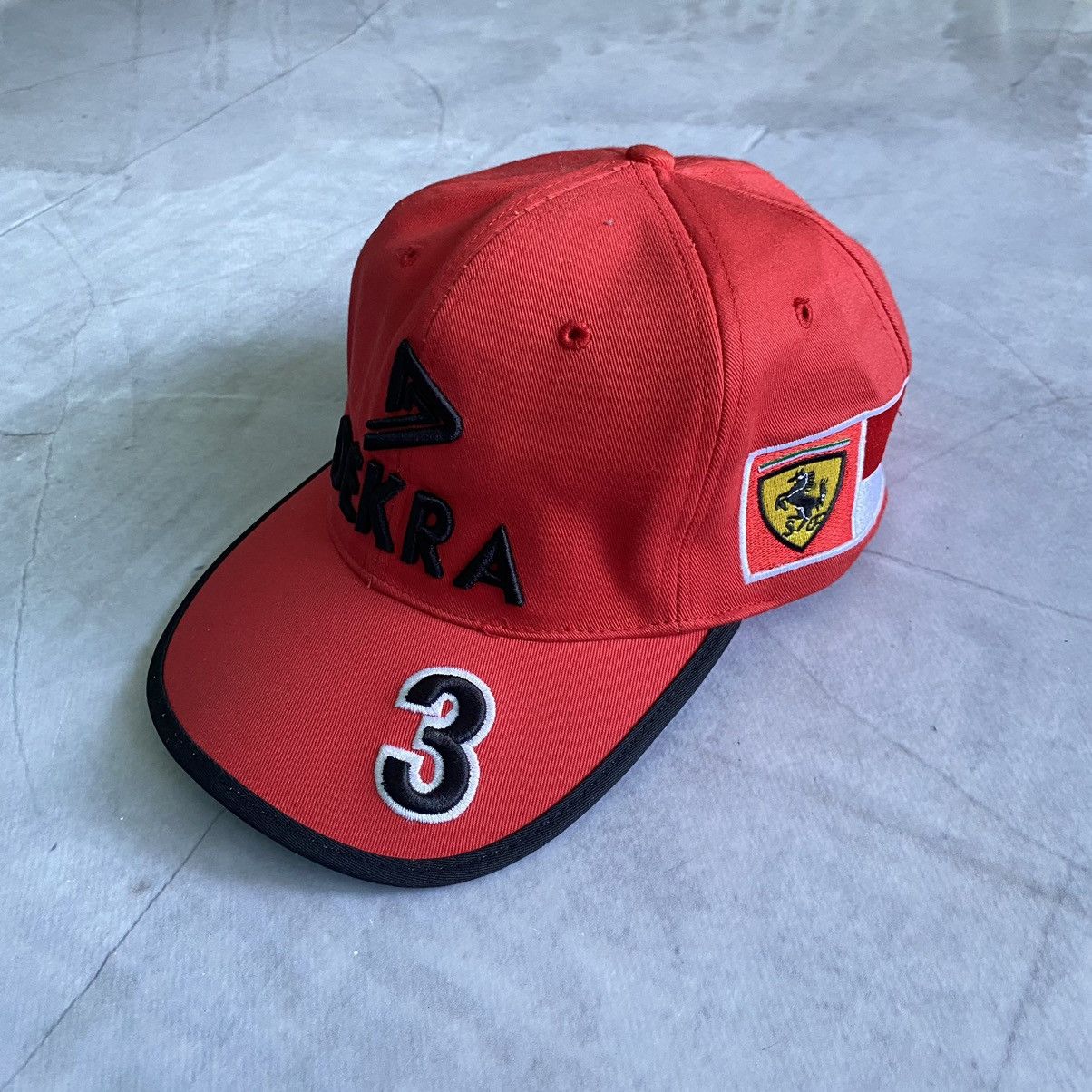 Vintage Rare Vintage DEKRA Michael Schumacher 1998 Ferrari F1 Cap Size ONE SIZE - 2 Thumbnail