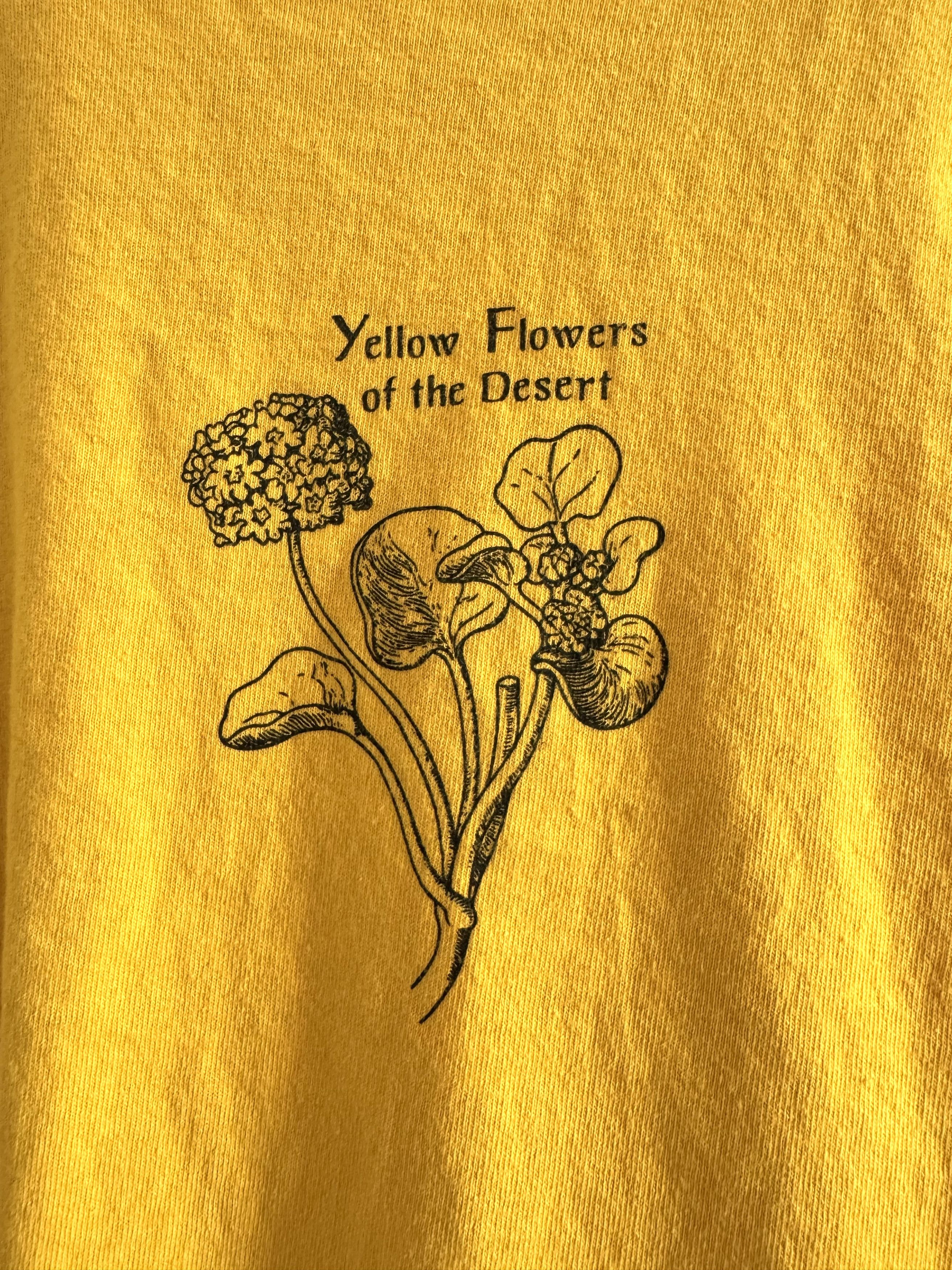 Jam RARE Jam (Sam Jayne) Yellow Flowers of the Desert tee Size US L / EU 52-54 / 3 - 2 Thumbnail