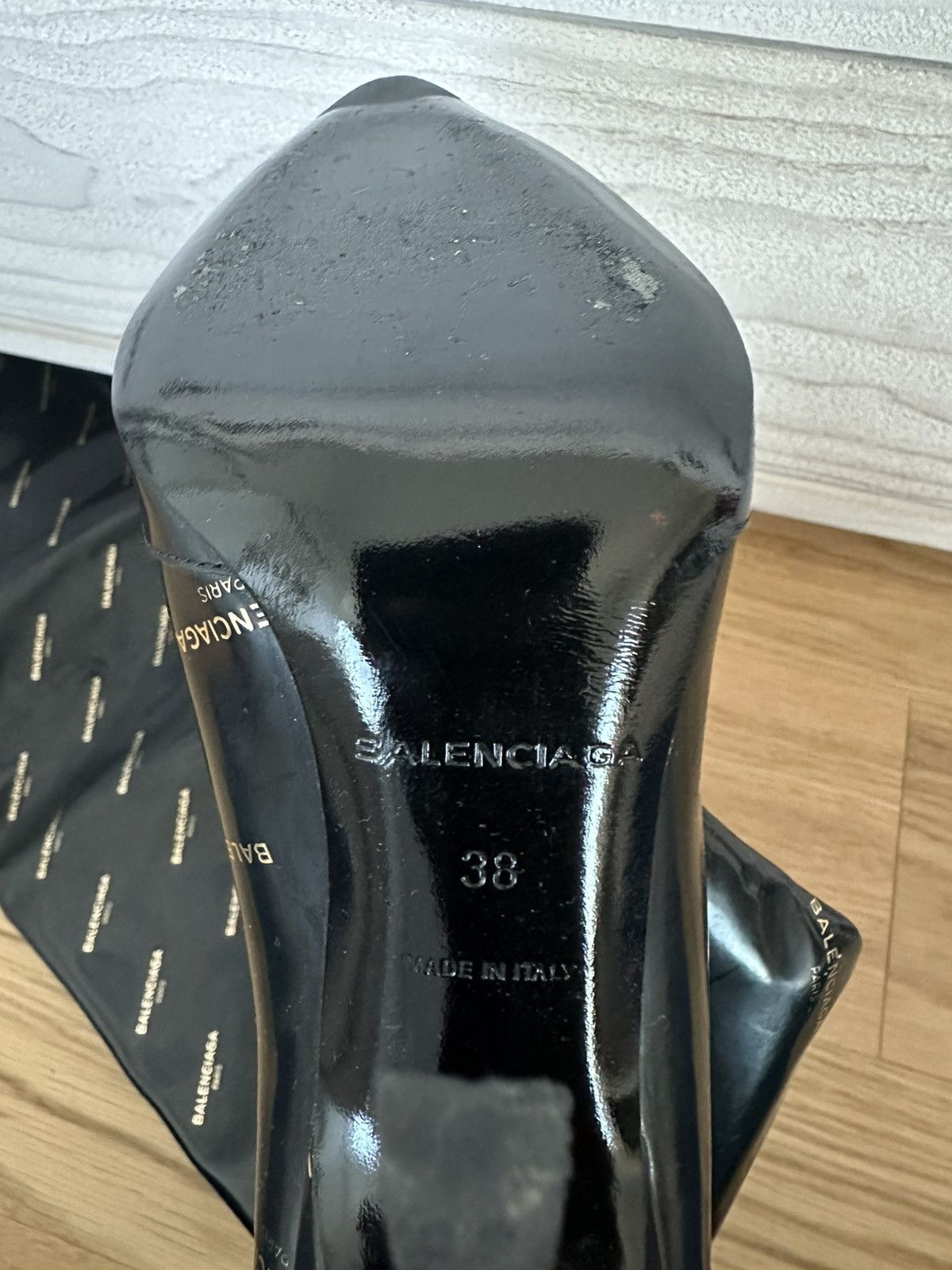 Balenciaga Balenciaga cuissard logo Size US 7 / IT 37 - 3 Thumbnail