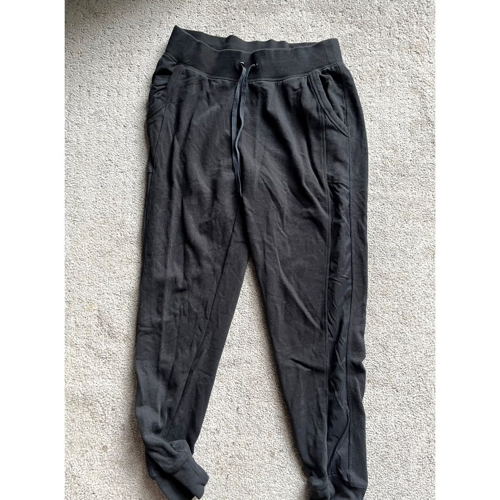 Victoria's Secret Victoria Secret Sport Sweatpants Small Black Pants Ankle Size 28" / US 6 / IT 42 - 2 Thumbnail