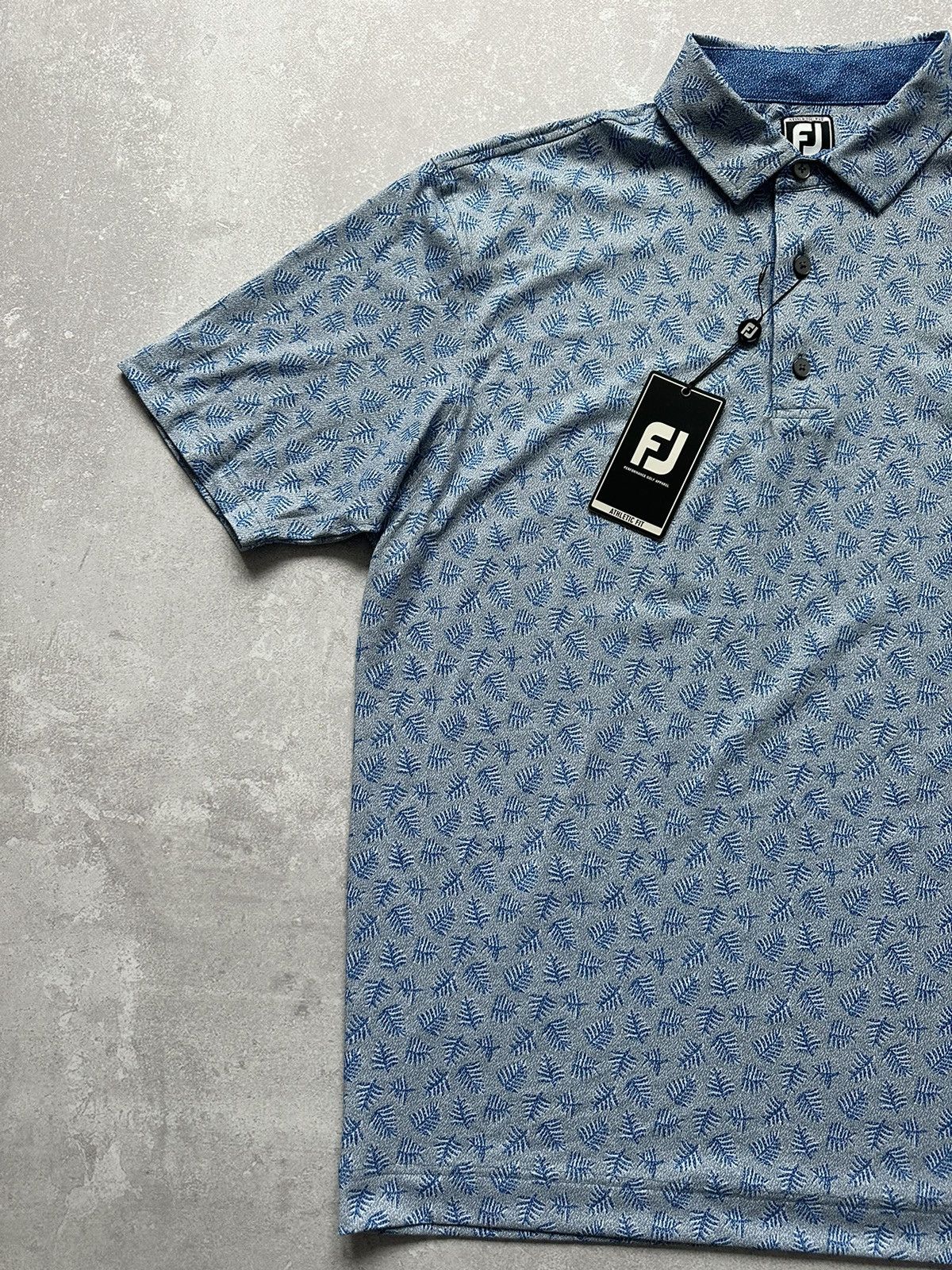 Footjoy × Vintage FootJoy Polo Golf New Blue size XXL Size US XXL / EU 58 / 5 - 3 Thumbnail