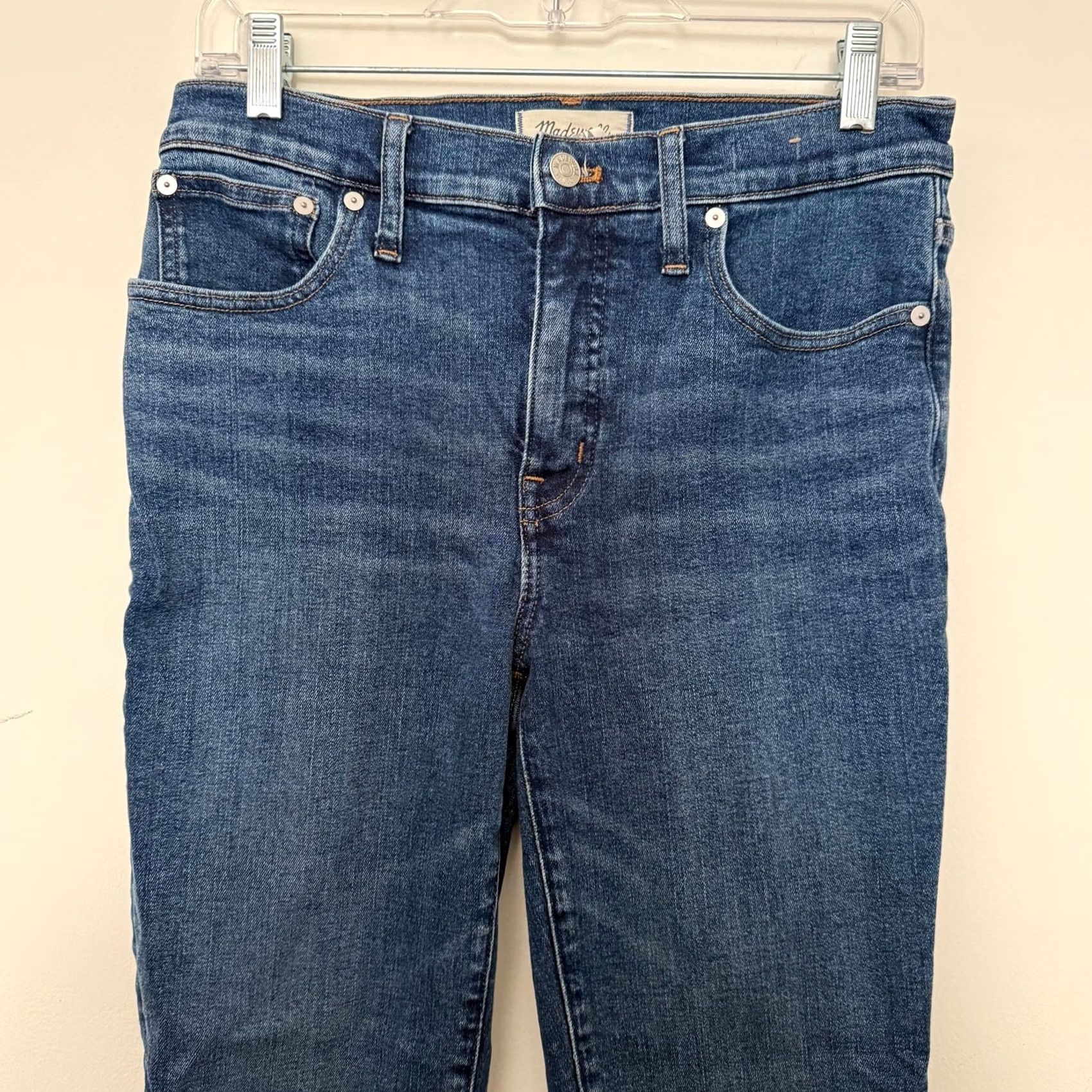 Madewell Madewell Jeans Western Minimalistic Core-28 Bootcut Women 28 Blue Y2K Medium Wash Mid-Rise Knock Out Size 28" / US 6 / IT 42 - 7 Thumbnail