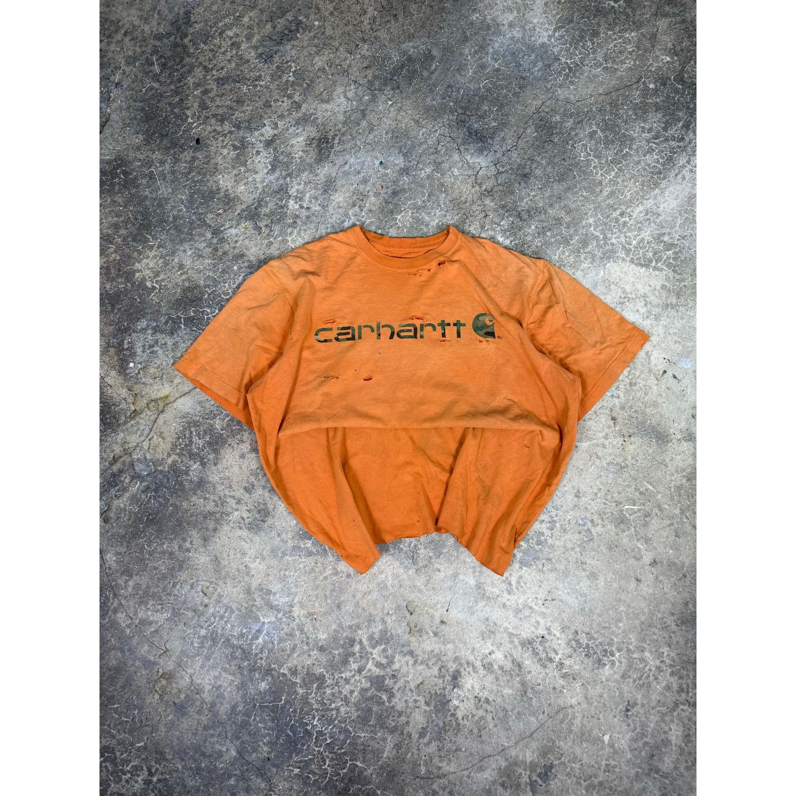 Carhartt Thrashed Carhartt Tee Size US XL / EU 56 / 4 - 2 Thumbnail