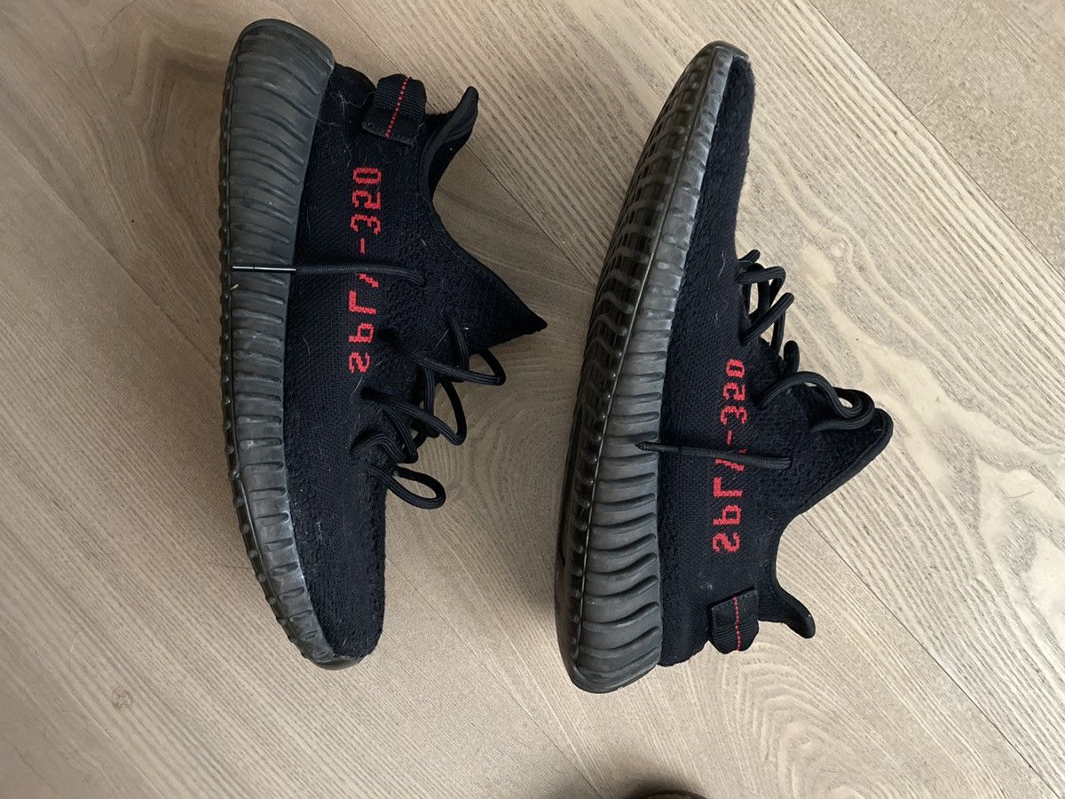 Adidas × Kanye West Yeezy Boost 350 V2 Bred 2017 Size US 10.5 / EU 43-44 - 12 Thumbnail