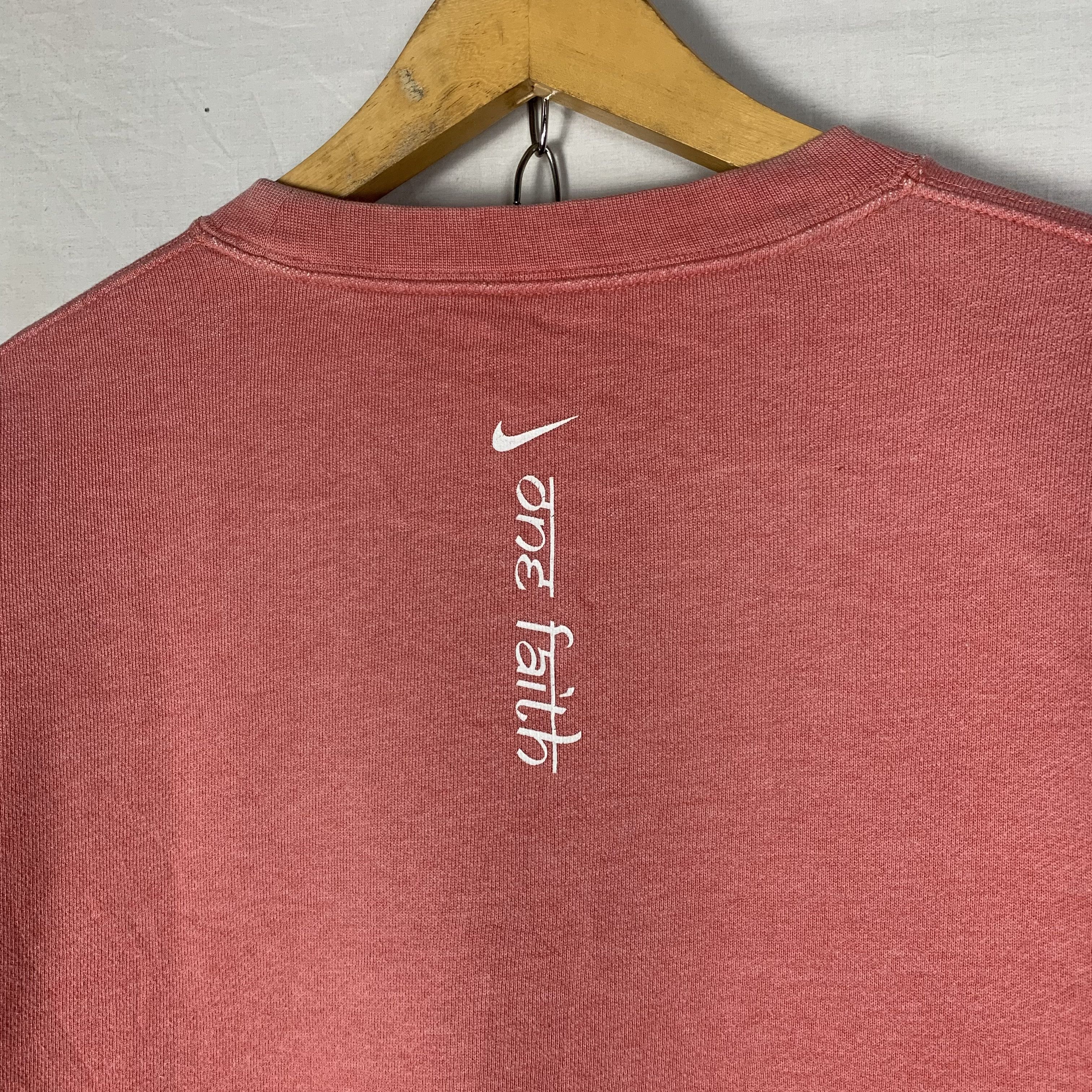 Nike Y2K Nike One Faith Sweatshirt Crewneck Size US L / EU 52-54 / 3 - 4 Thumbnail