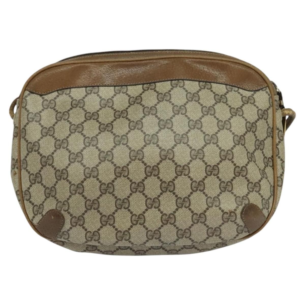 Gucci GUCCI GG Supreme Shoulder Bag Pvc Beige 001 104 001 104 Size ONE SIZE - 3 Thumbnail
