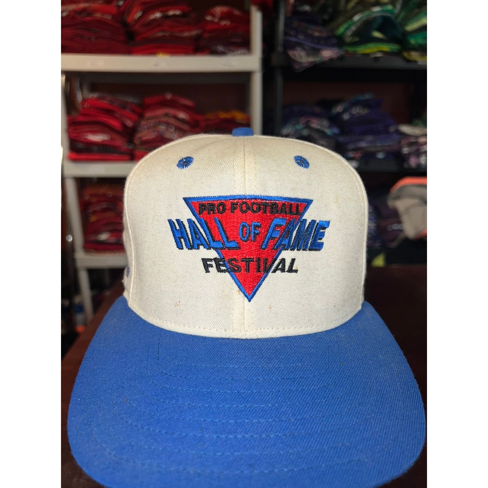 NFL Vintage Pro Football Hall Of Fame Hat Snapback Festival 90s Size ONE SIZE - 2 Thumbnail