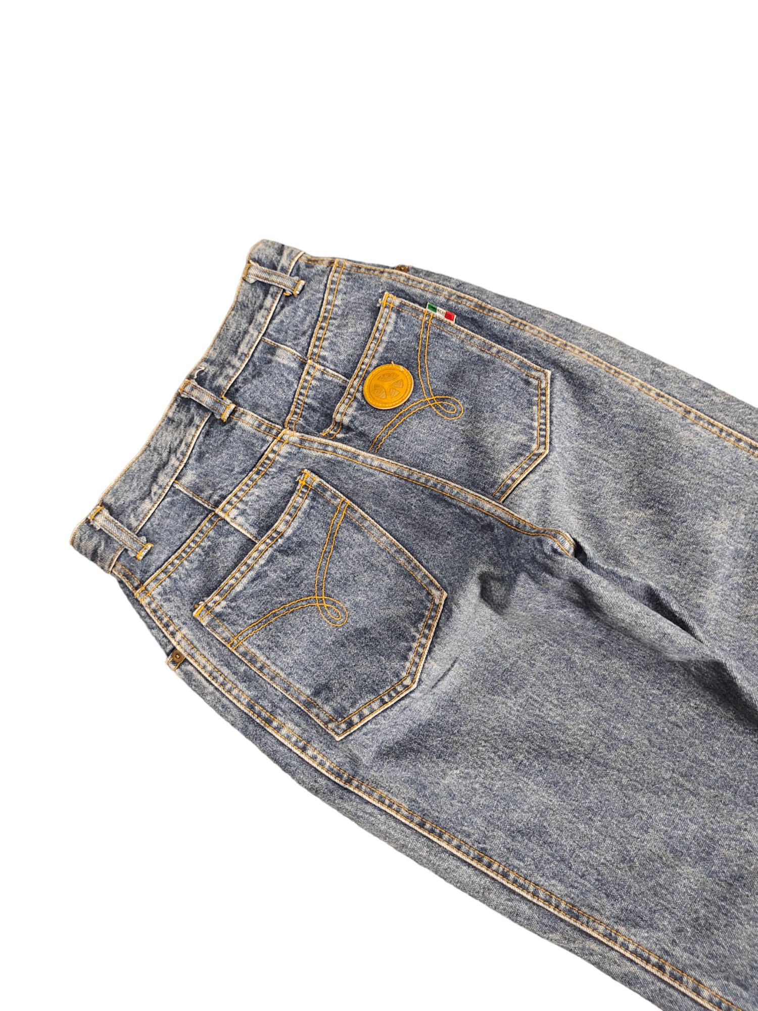 Moschino Vintage 90s Moschino Denim Jeans High Rise Size 24" / US 00 / IT 34 - 7 Thumbnail