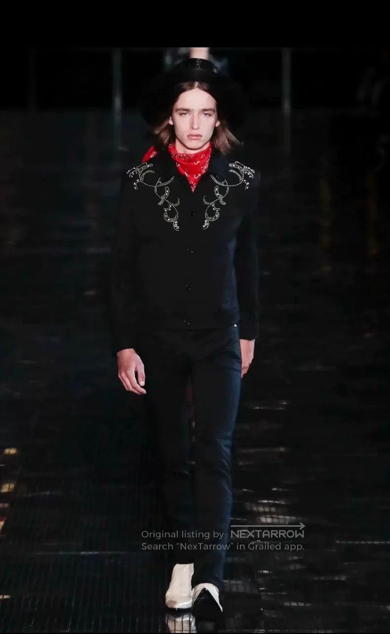 Saint Laurent Paris Saint Laurent Paris Wool Jacket Size US L / EU 52-54 / 3 - 8 Thumbnail