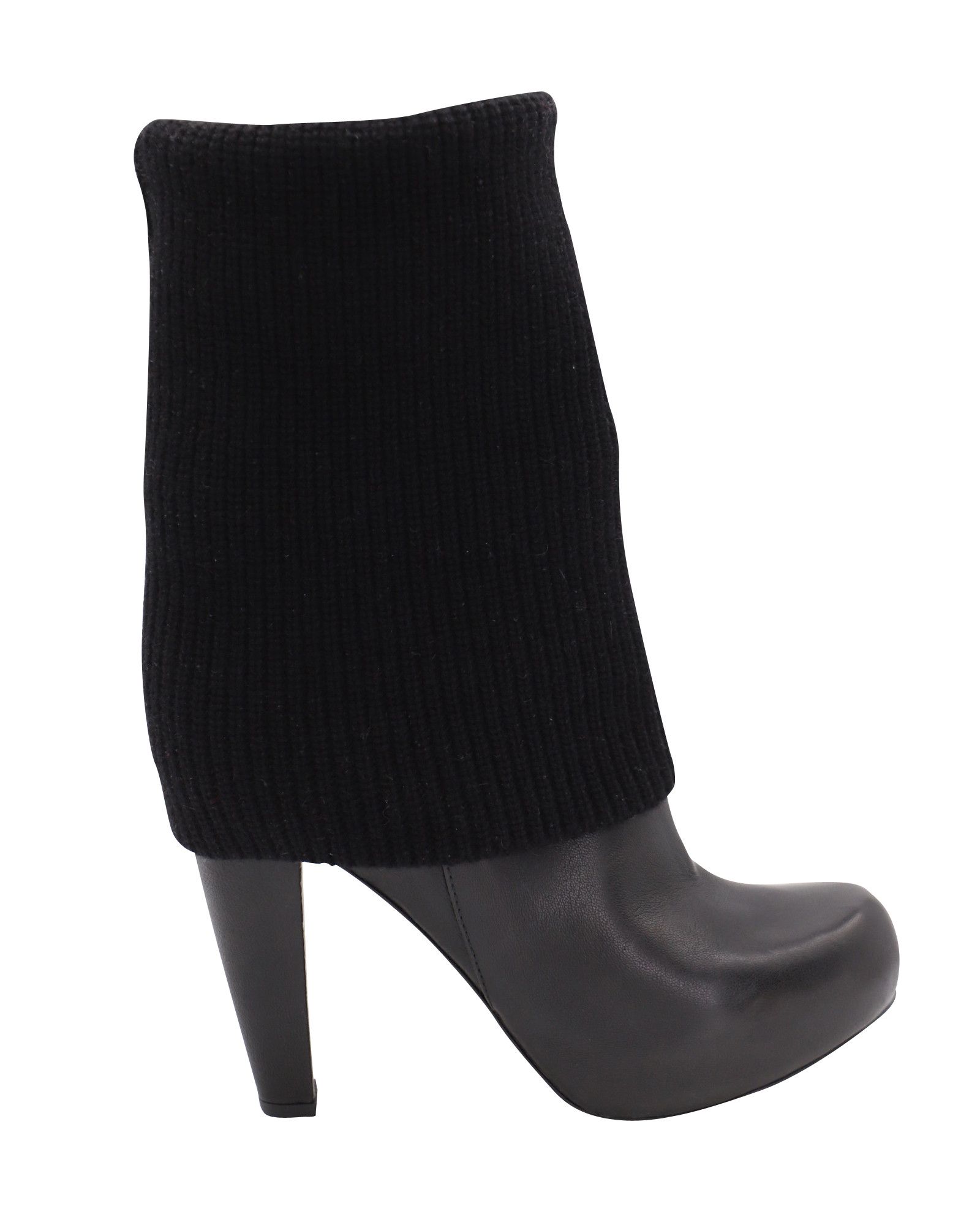Loeffler Randall Loeffler Randall Wendy Sock Boots in Black Leather Size US 6 / IT 36 - 1 Thumbnail