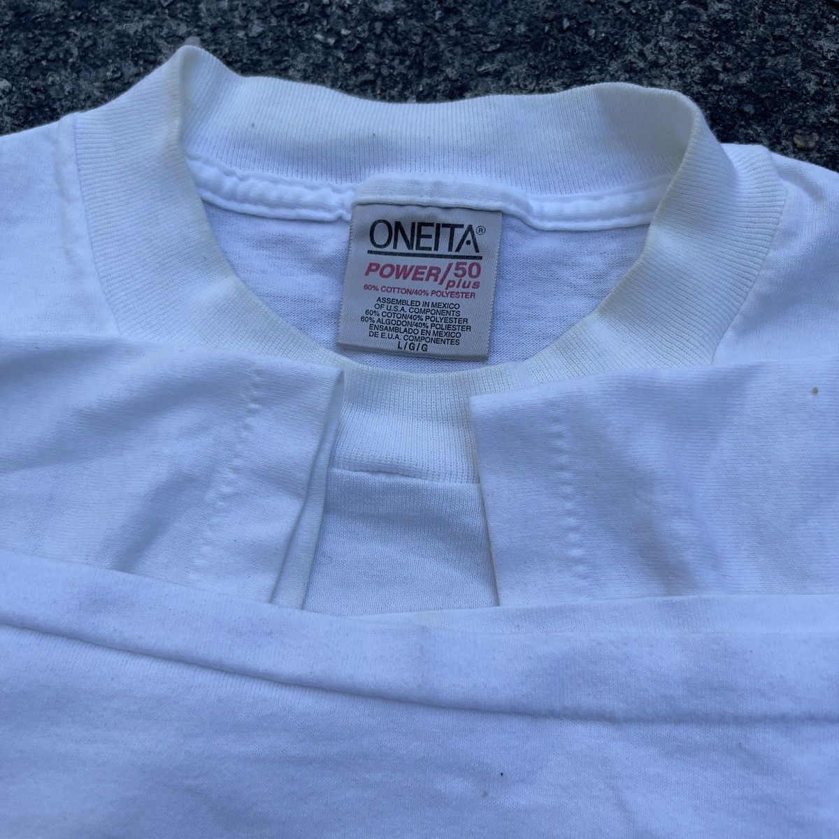 Japanese Brand × Vintage Vintage 90s MY DAUGHTER IS A DELTA Single Stitch Shirt Size US XXL / EU 58 / 5 - 5 Thumbnail