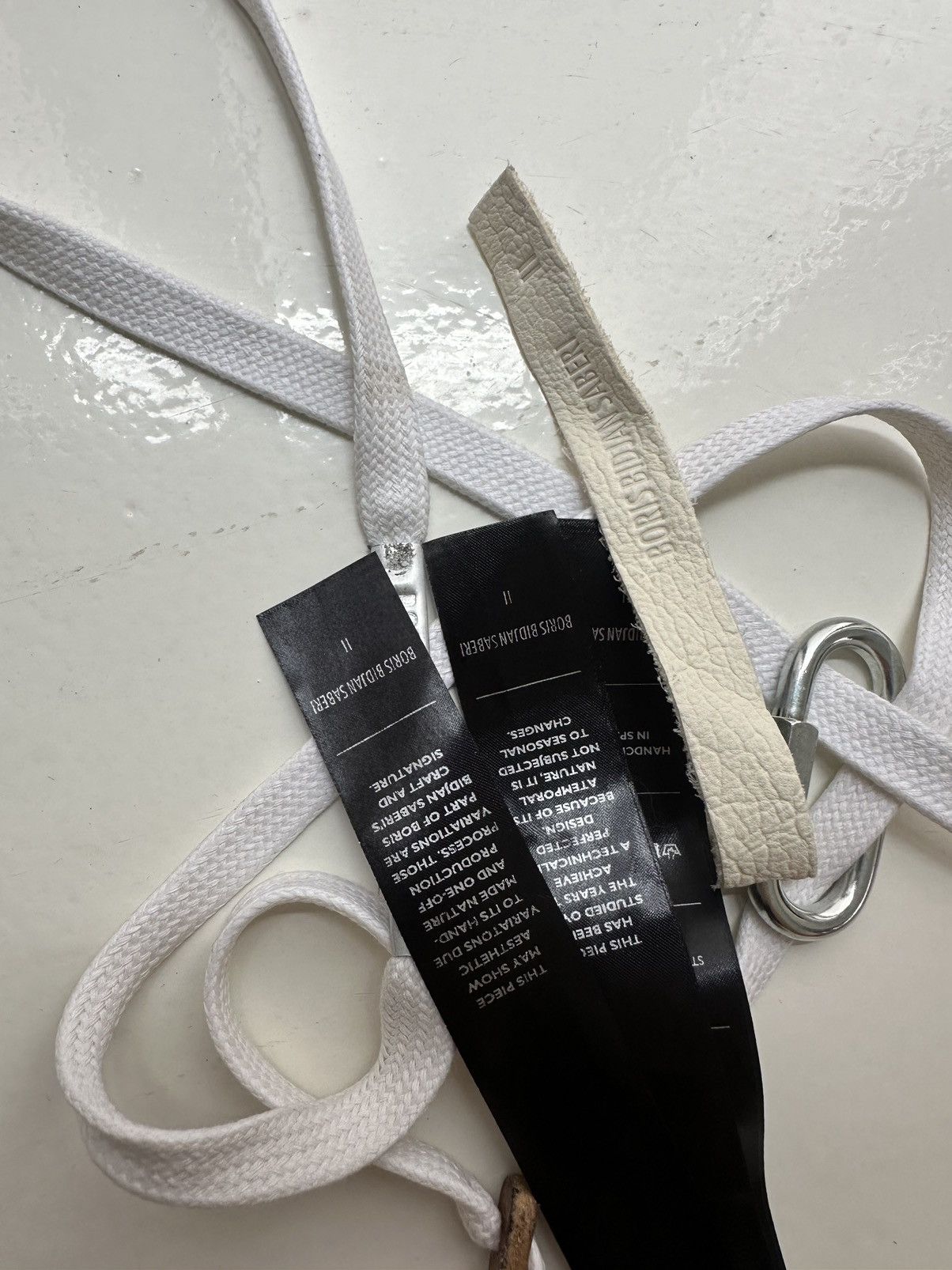 Boris Bidjan Saberi Primitive S small messenger bag Size ONE SIZE - 5 Thumbnail