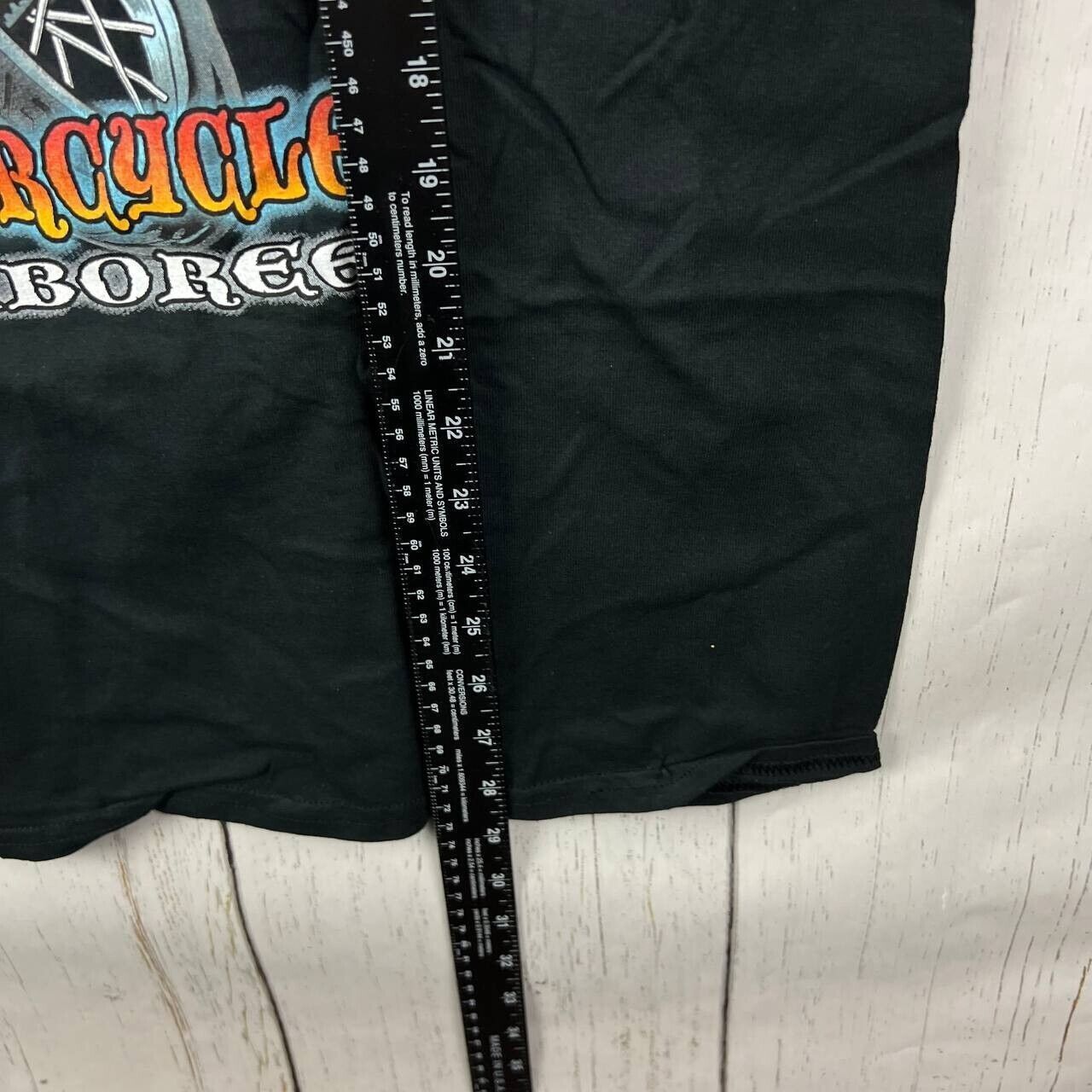Gildan Vintage Elko Motorcycle Jamboree 2014 Large Gildan T-Shirt Size US L / EU 52-54 / 3 - 7 Thumbnail