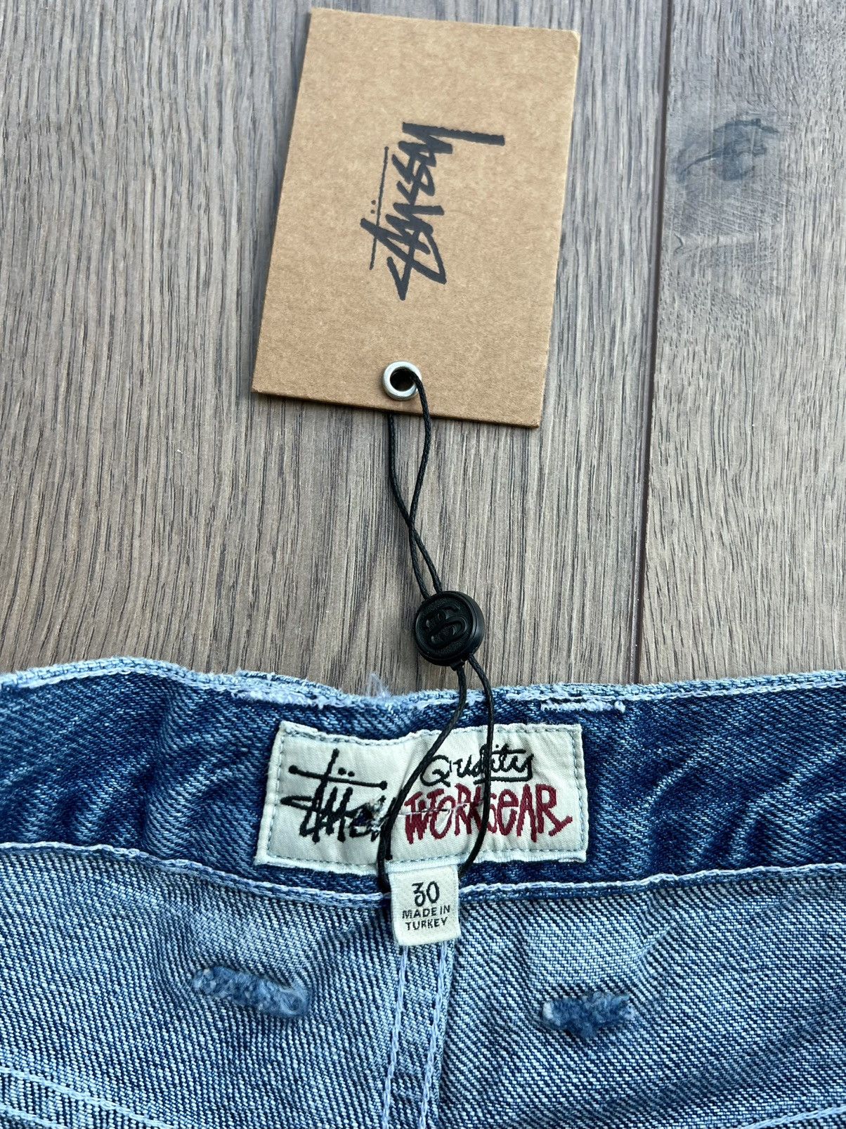 Stussy Stussy Denim Double Knee Work Pant 30 Size US 30 / EU 46 - 5 Thumbnail