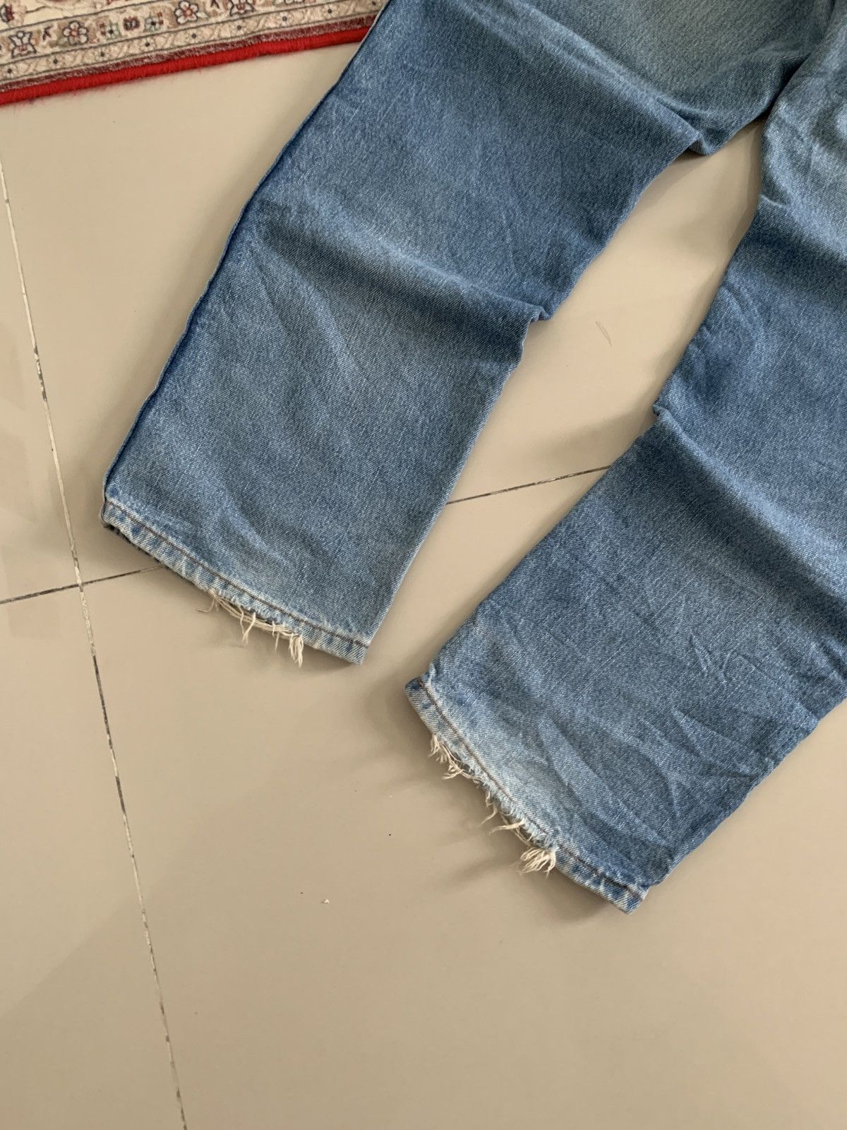 Dickies Vintage Dickies Reguler Distressed Faded Baggy Jeans Size US 34 / EU 50 - 2 Thumbnail