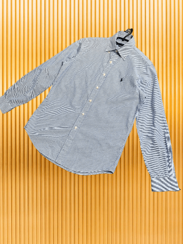 Polo Ralph Lauren × RRL Ralph Lauren Vintage Shirt Button Up Mini Logo Striped 90s Size US S / EU 44-46 / 1 - 1 Thumbnail