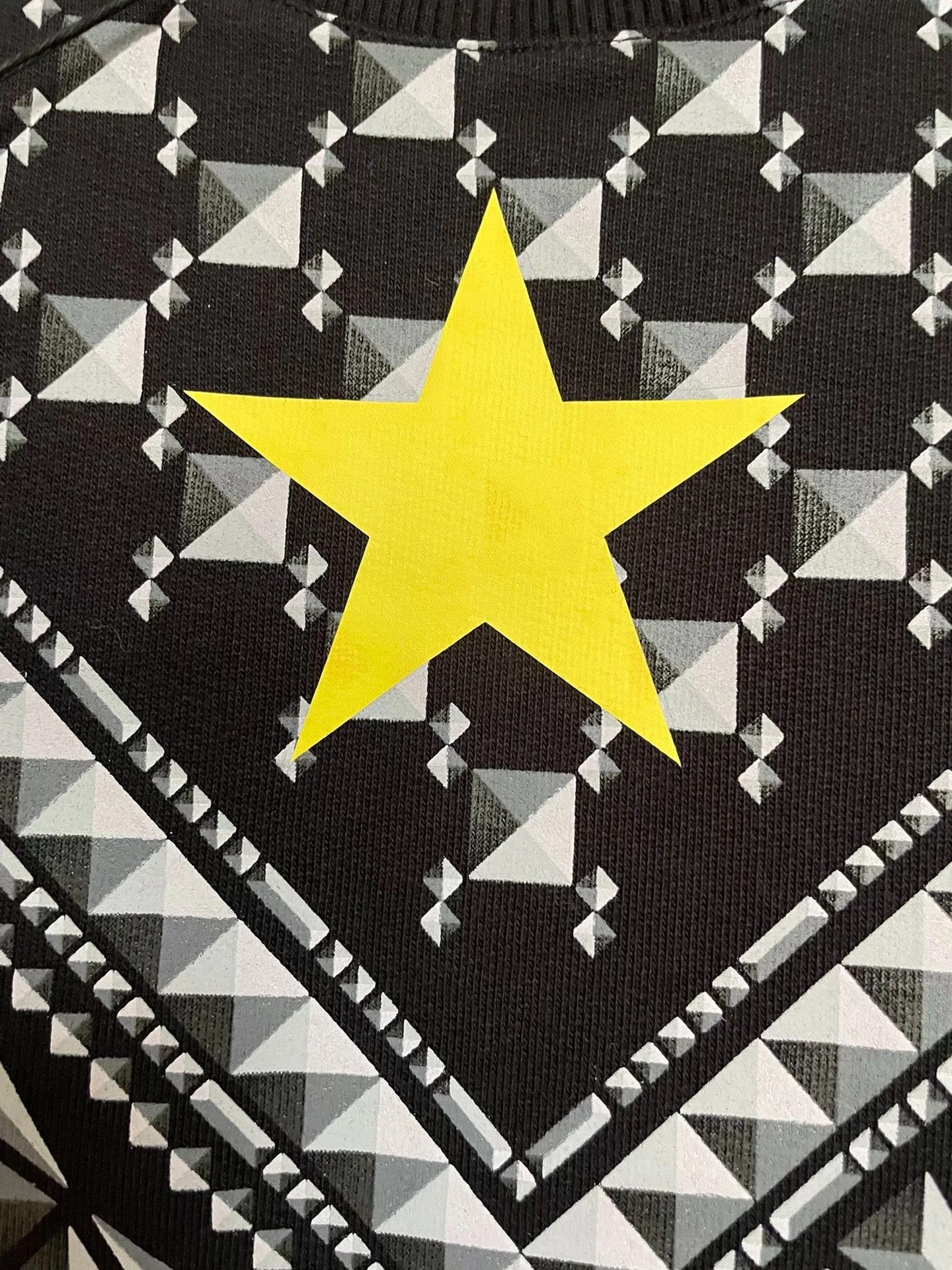 Givenchy Givenchy Inverted Triangle Star Collar Fleece Sweatshirt S Size US S / EU 44-46 / 1 - 5 Thumbnail