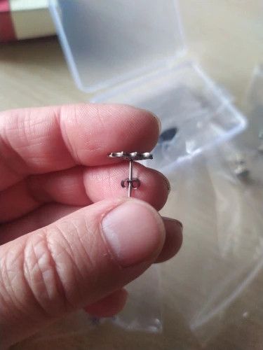 Jewelry Spider Web Heart Stud Earrings 925 Sterling Ear Studs Charms Size ONE SIZE - 3 Thumbnail
