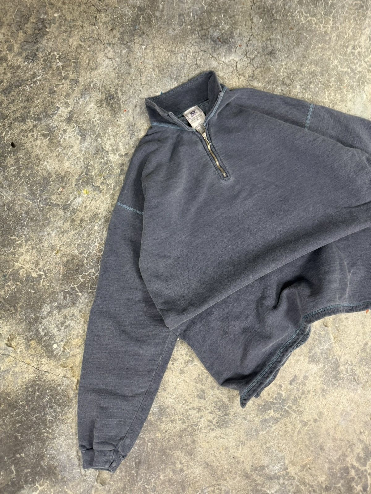 Vintage Vintage Faded Quarterzip Size US M / EU 48-50 / 2 - 2 Thumbnail