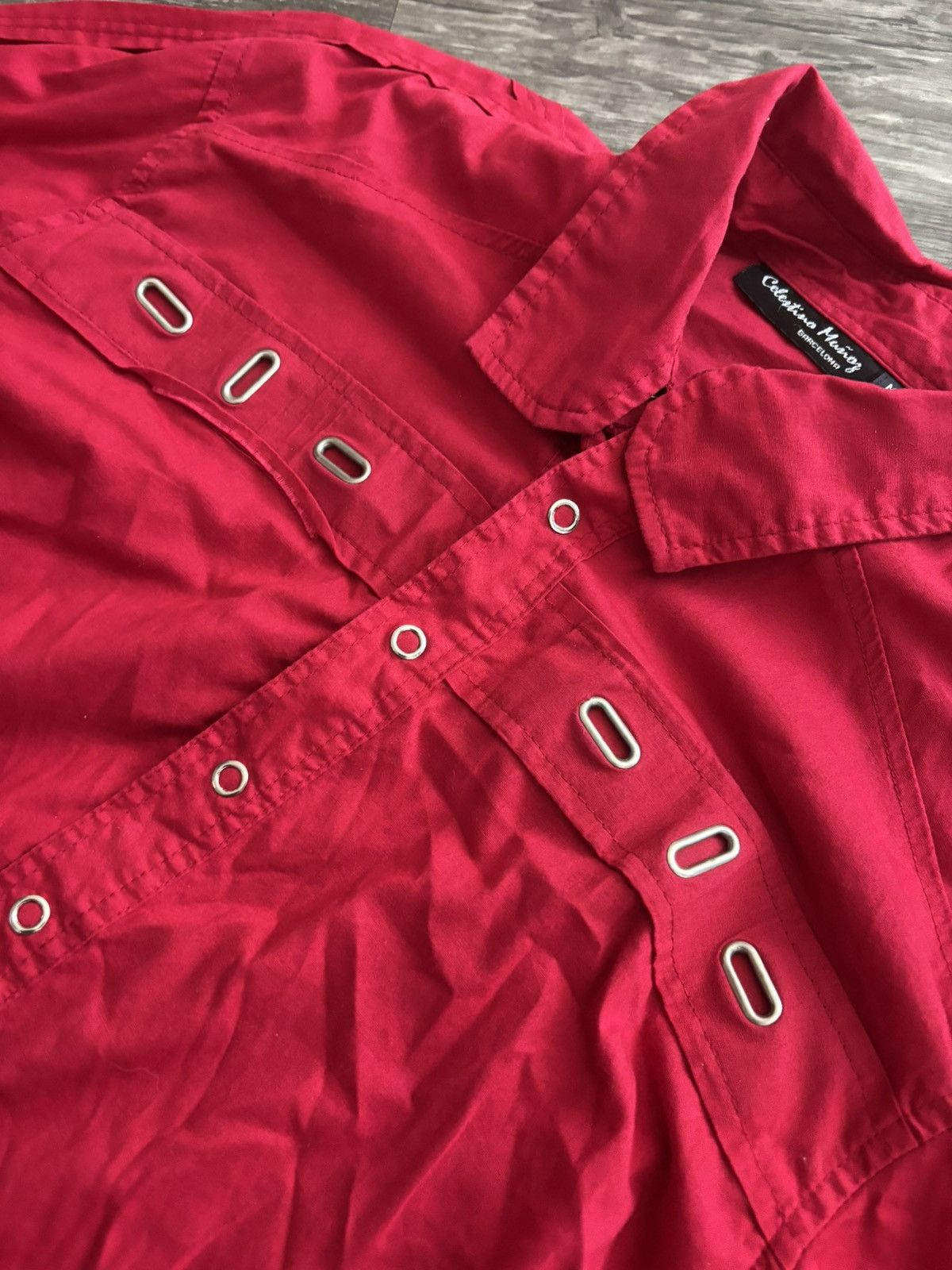 Other Red Long Sleeve Button-UP Size US S / EU 44-46 / 1 - 4 Thumbnail