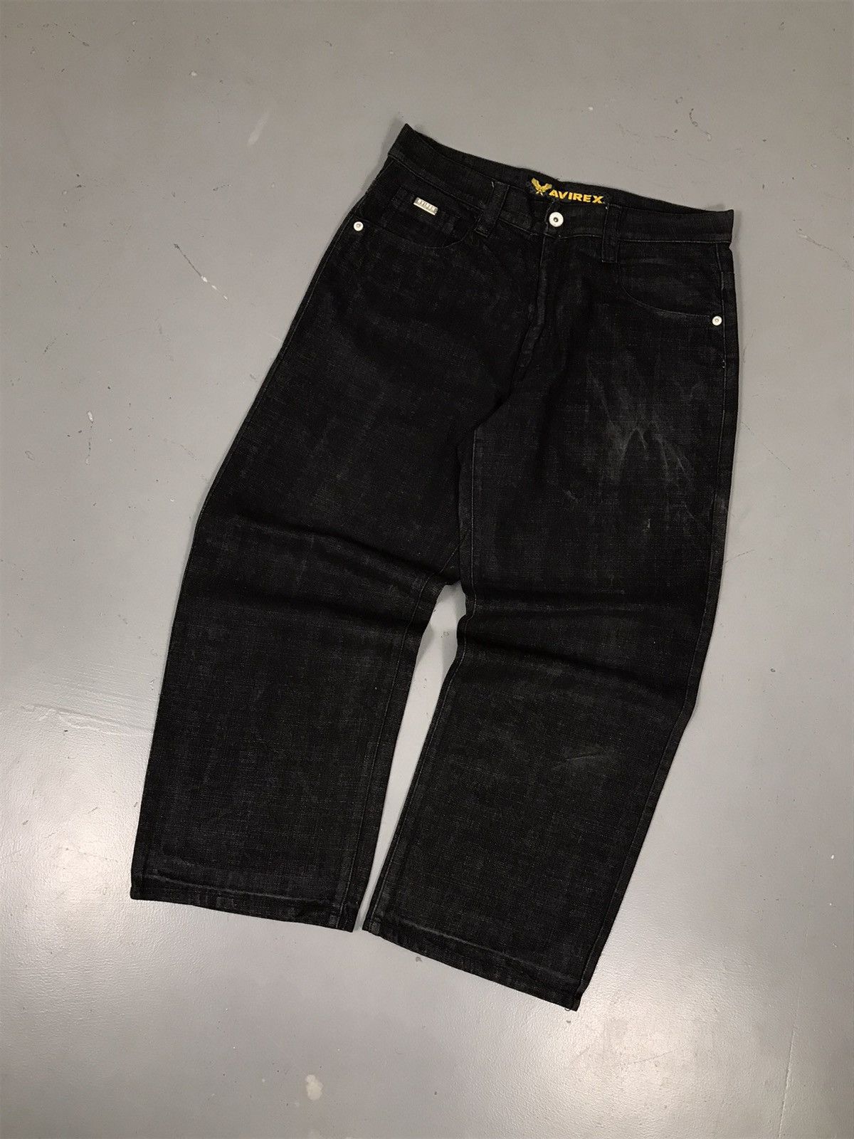 Avirex Vintage Avirex shadow dragon 🐉 print denim Size US 36 / EU 52 - 4 Thumbnail