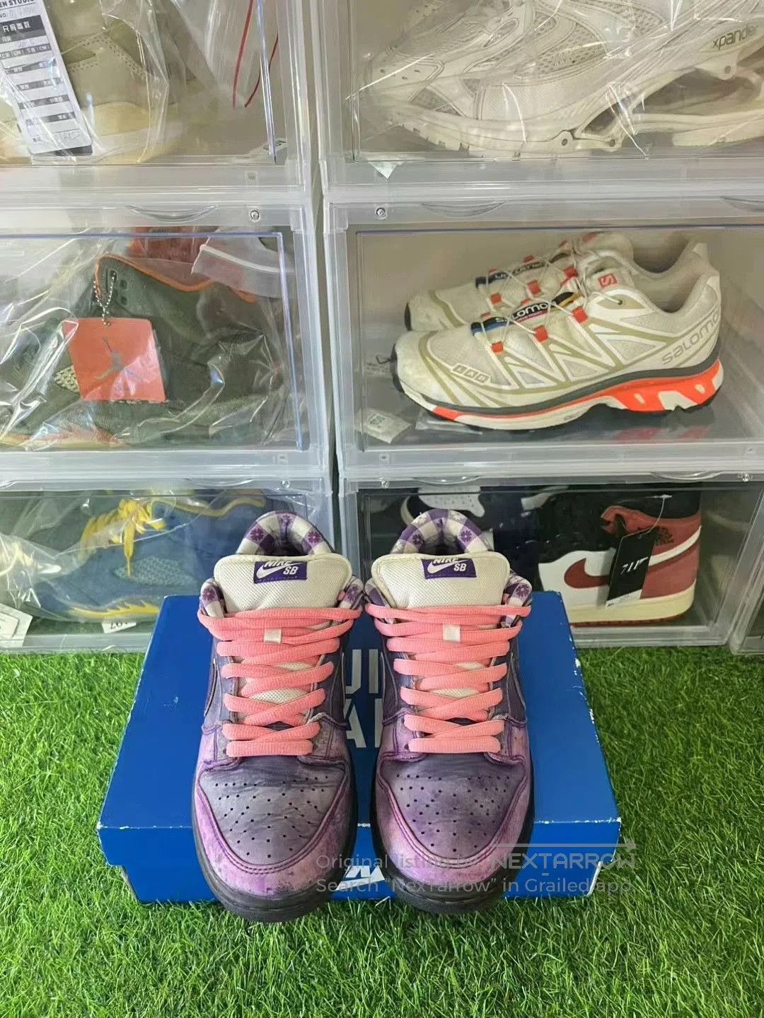 Nike nike dunk purple lobster sneakers size 42. Size US 9.5 / EU 42-43 - 2 Thumbnail