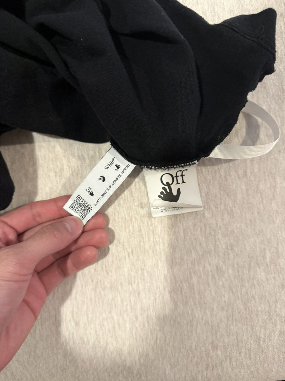 Off-White NEW OFF WHITE Industrial Over Short Sleeve T-Shirt Sz M Size US M / EU 48-50 / 2 - 9 Thumbnail