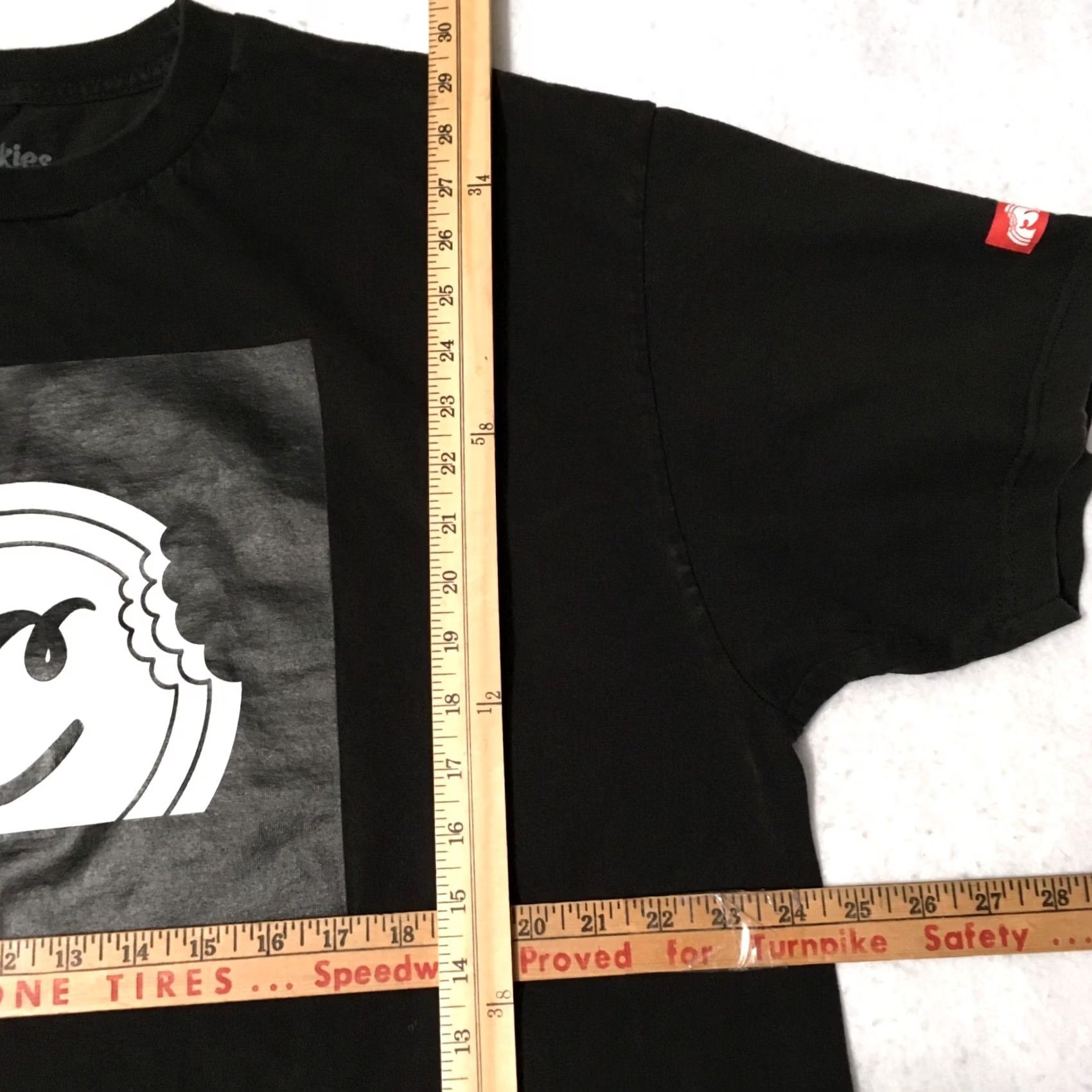 Vintage Cookies T-Shirt Black Mens 2XL Drip Logo Short Sleeve Graphic Print Shirt Size US XXL / EU 58 / 5 - 5 Thumbnail