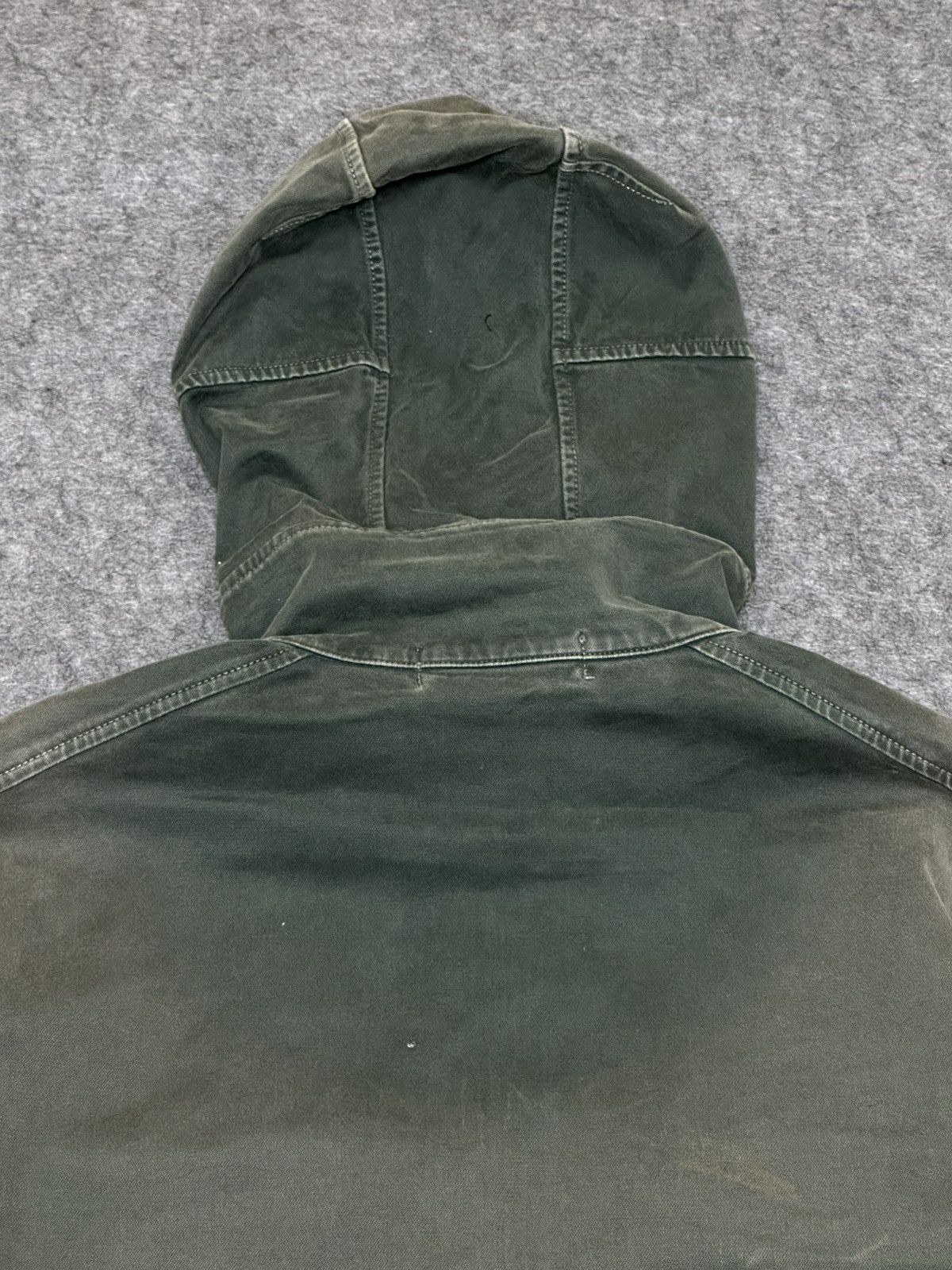 Stone Island Stone Island 109LN Tinto Old hooded overshirt. Size US S / EU 44-46 / 1 - 10 Thumbnail
