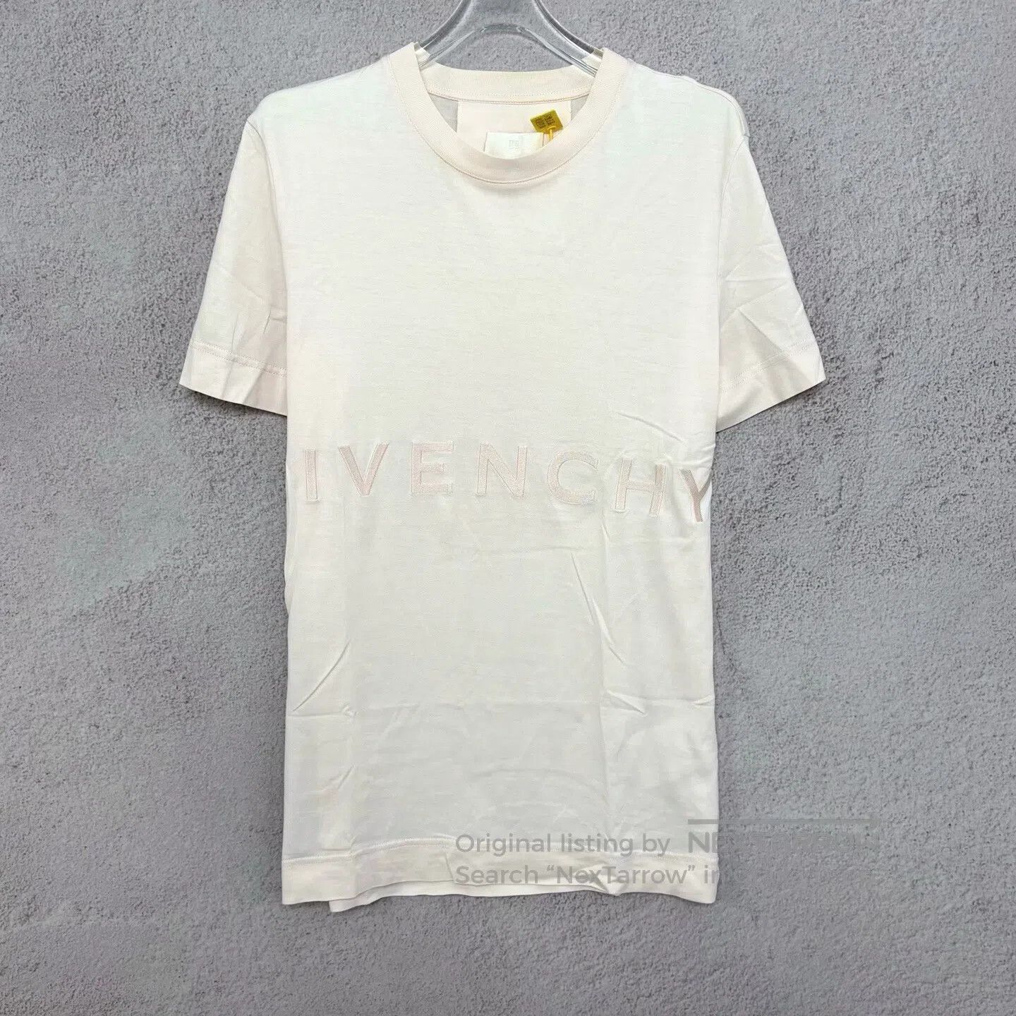 Givenchy Givenchy White embroidered 4G logo short-sleeved T-shirt Size US S / EU 44-46 / 1 - 1 Thumbnail
