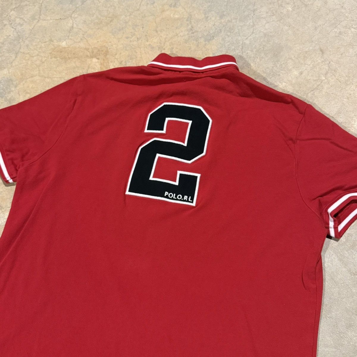 Polo Ralph Lauren Vtg Polo Ralph Lauren #2 Pony Rugby Shirt Chief Keef Y2K Size US L / EU 52-54 / 3 - 7 Thumbnail