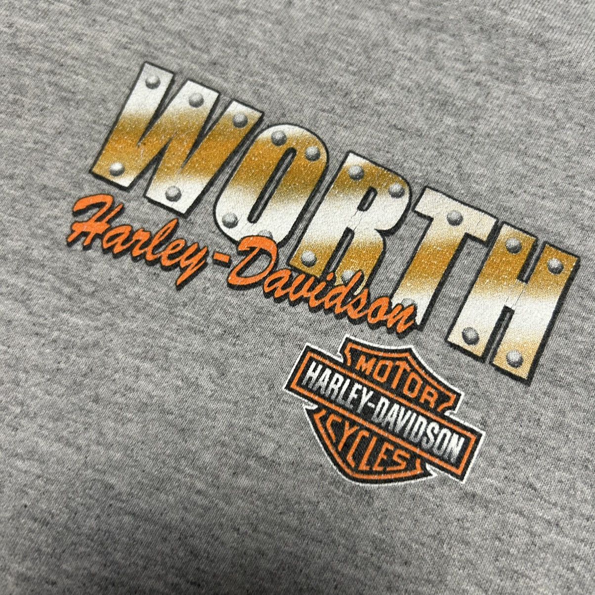 Harley Davidson Vintage Harley Davidson Big Graphic logo 2013 motorcycle tee Size US L / EU 52-54 / 3 - 8 Thumbnail