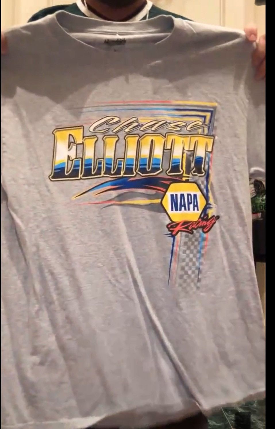 NASCAR × Vintage Gray nascar shirt Size US L / EU 52-54 / 3 - 1 Thumbnail