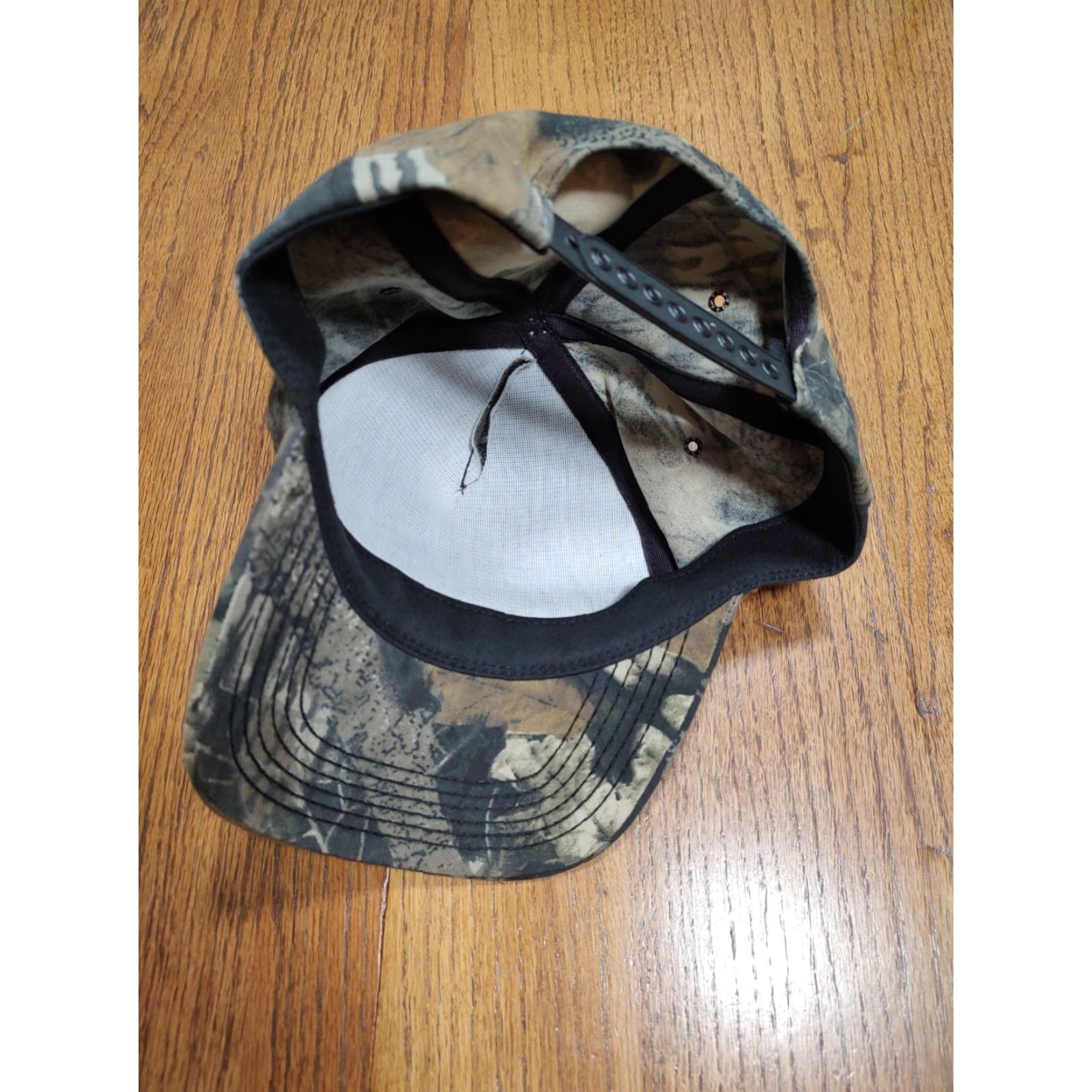 Vintage VINTAGE Legend Trucker Hat Camo Camouflage Baseball Cap Adjustable USA Made Mossy Oak Snapback Hat Mens Womens Adults Size ONE SIZE - 3 Thumbnail