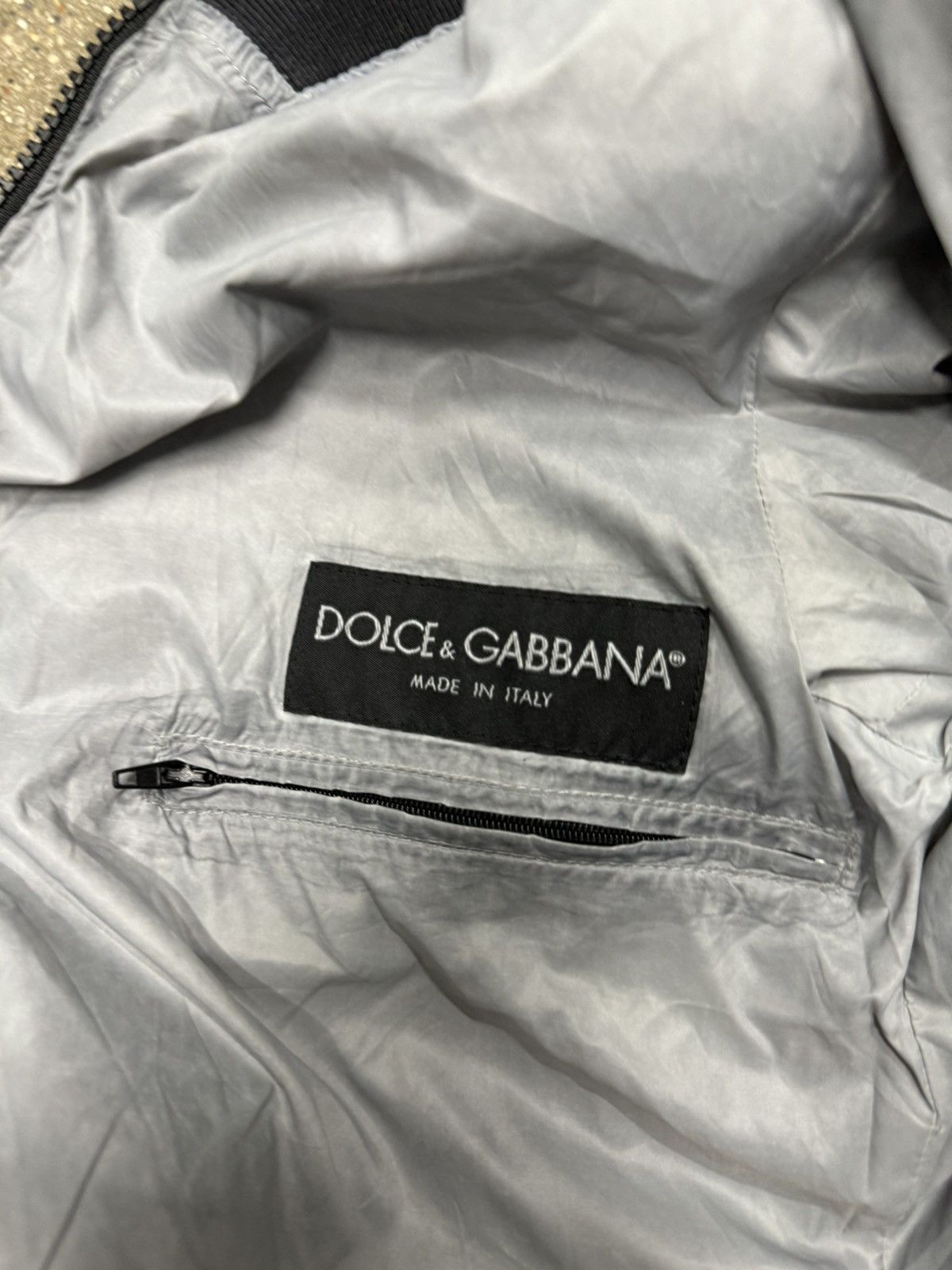 Dolce & Gabbana Dolce Gabbana Light Silver Jacket Size US S / EU 44-46 / 1 - 6 Thumbnail