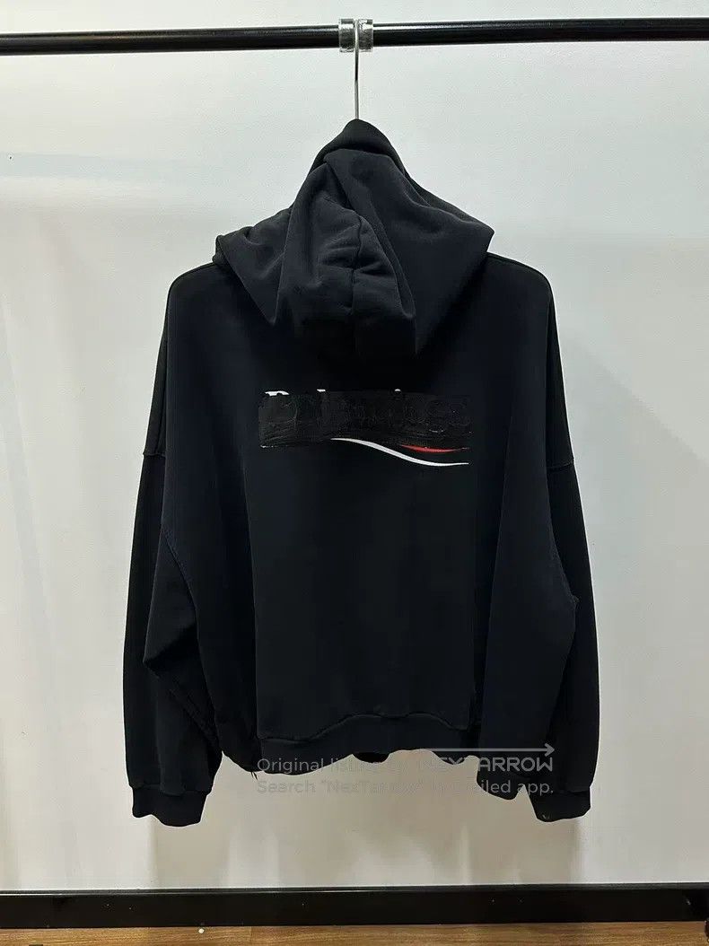 Balenciaga Balenciaga Blocked Coke Hoodie Size US S / EU 44-46 / 1 - 2 Thumbnail