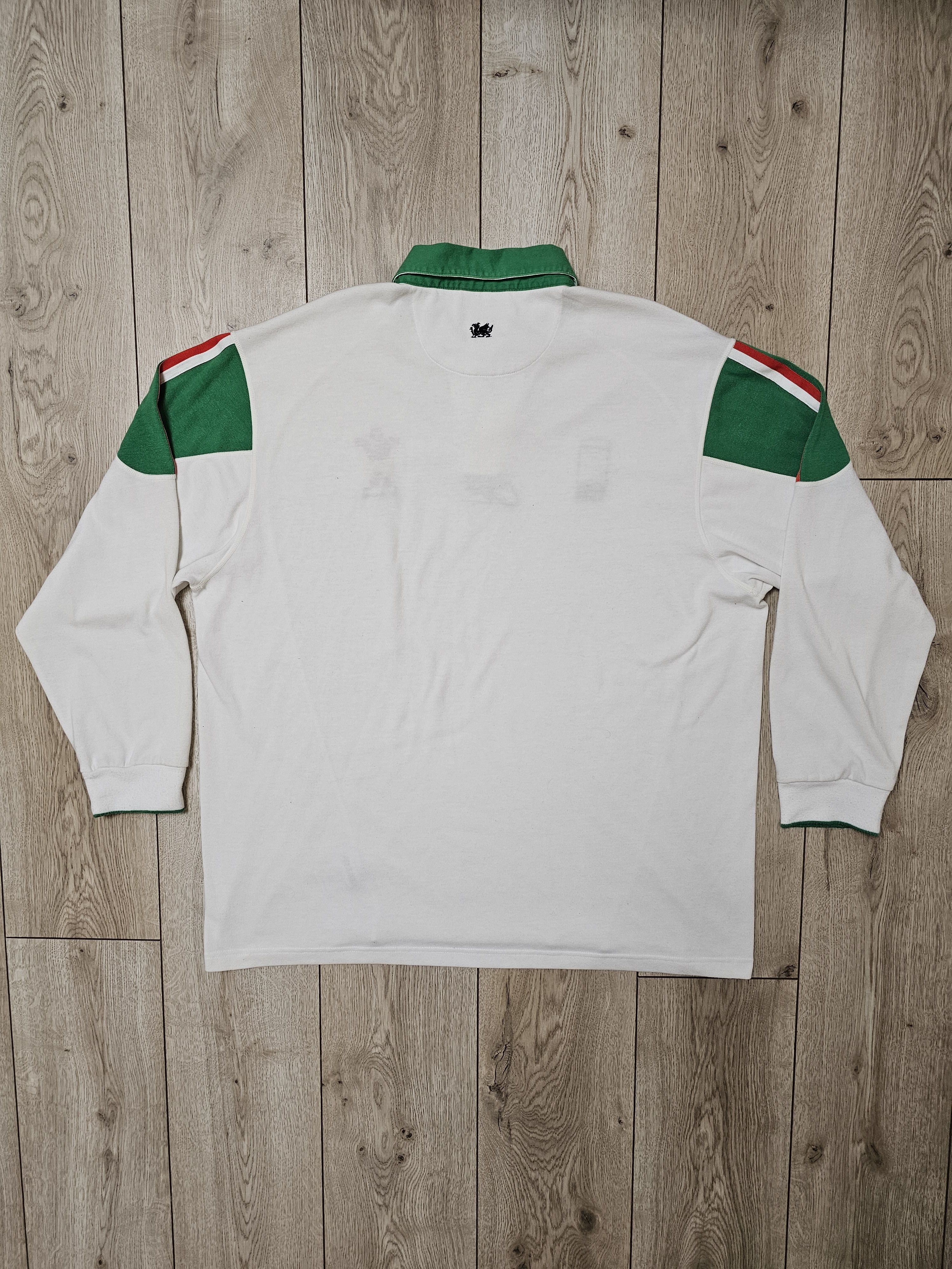 Reebok × Vintage WALES RUGBY JERSEY LONG 2003 WRU RUGBY SHIRT WORLD CUP Size US XXL / EU 58 / 5 - 2 Thumbnail
