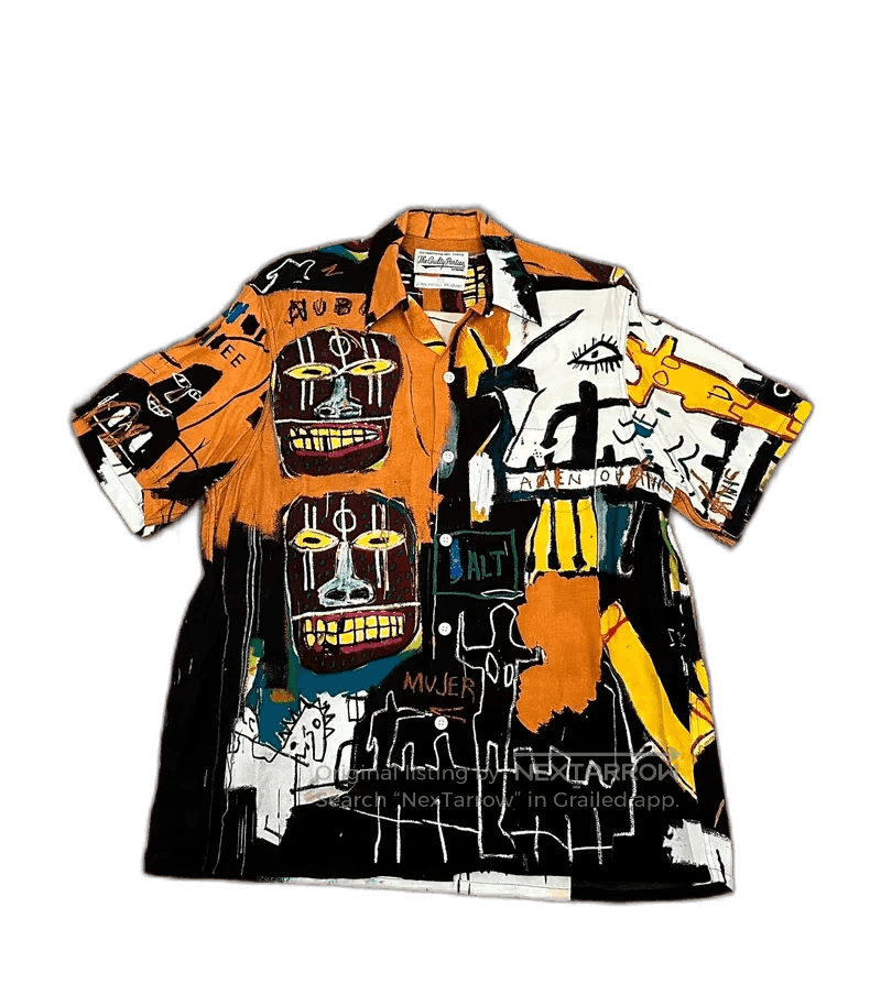 Wacko Maria WACKO MARIA x Basquiat Hawaiian Shirt Size US M / EU 48-50 / 2 - 1 Thumbnail