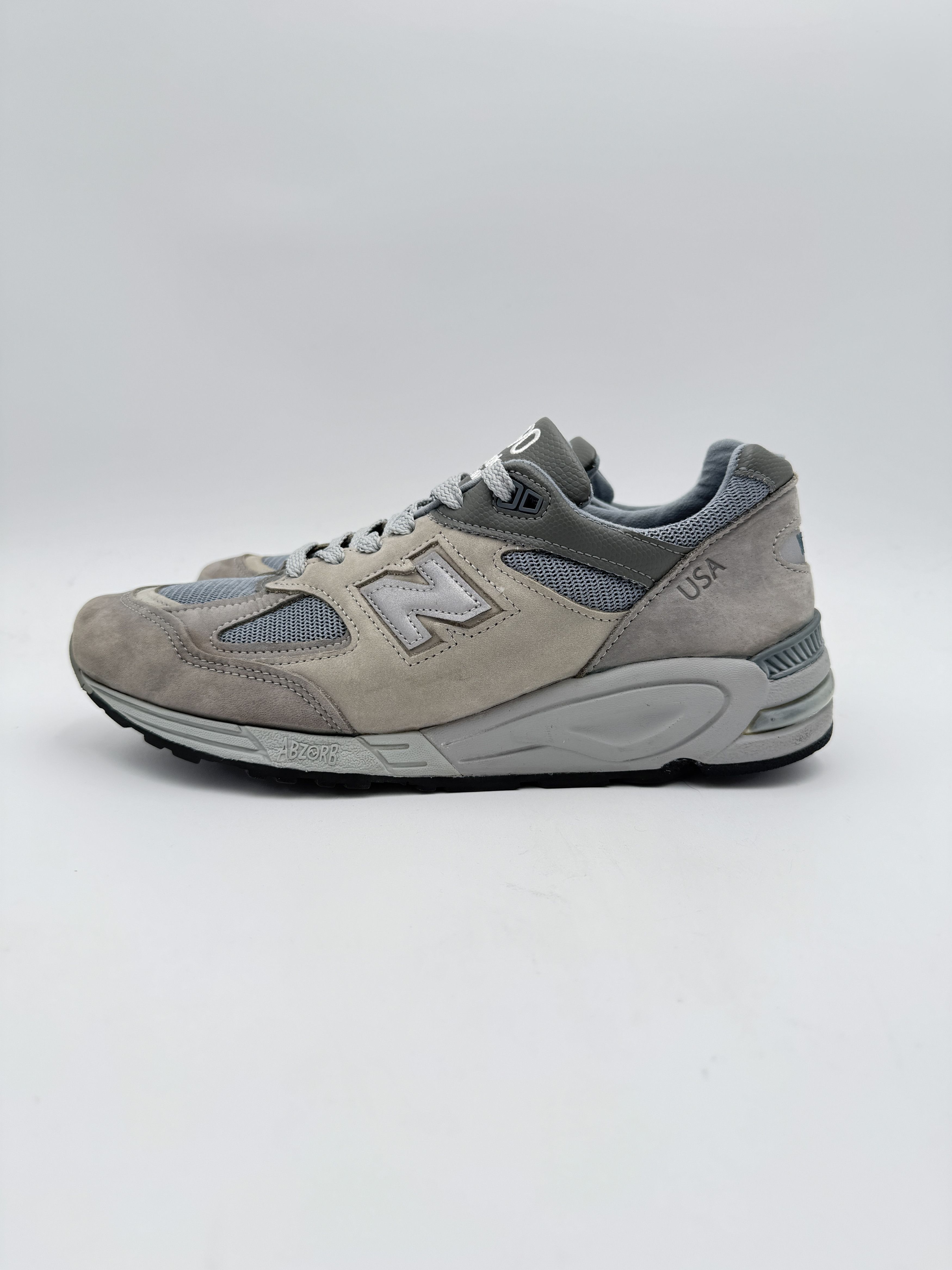 New Balance × Wtaps WTAPS New Balance 990v2 Gray Made in USA Size US 10 / EU 43 - 4 Thumbnail