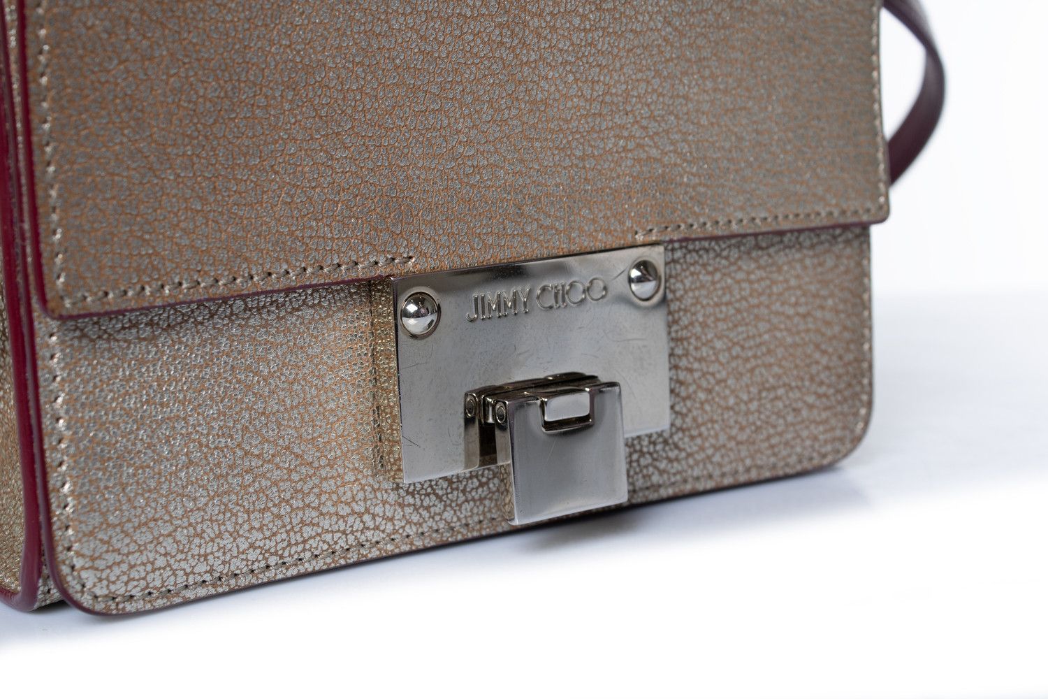 Jimmy Choo Jimmy Choo, Rebel crossbody rose leather bag Size ONE SIZE - 5 Thumbnail