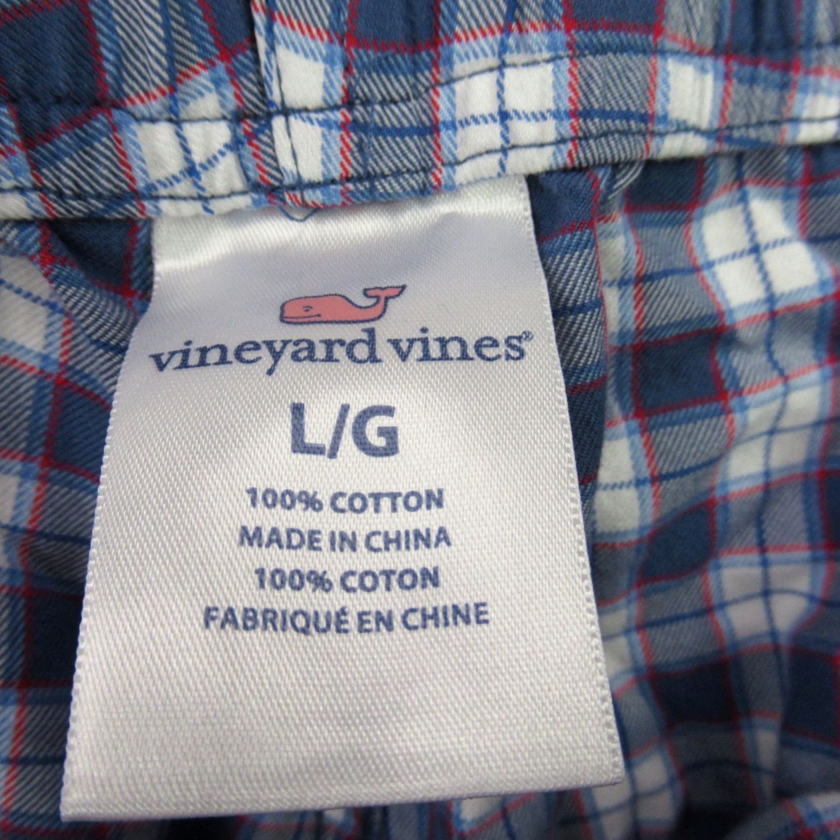 Vineyard Vines Vineyard Vines Pants Mens Large Outdoor Workout Lightweight Activewear Plaid Size US 33 - 4 Thumbnail