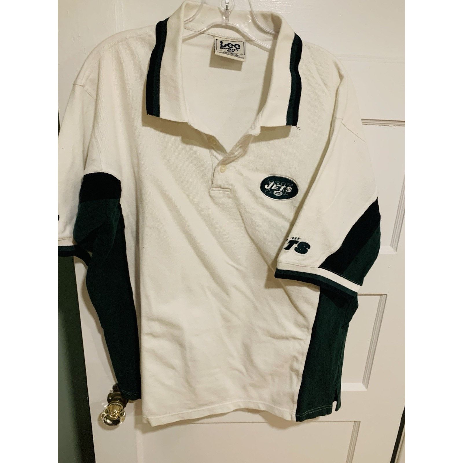 Lee New York Jets Vintage Lee Pro Line Coaches Polo Shirt XL Size US XL / EU 56 / 4 - 2 Thumbnail