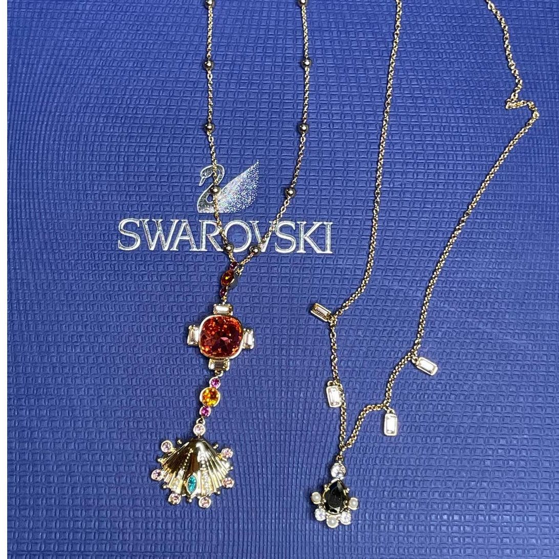 Swarovski Swarovski Lucky Goddess Layered Double Necklace Size ONE SIZE - 4 Thumbnail