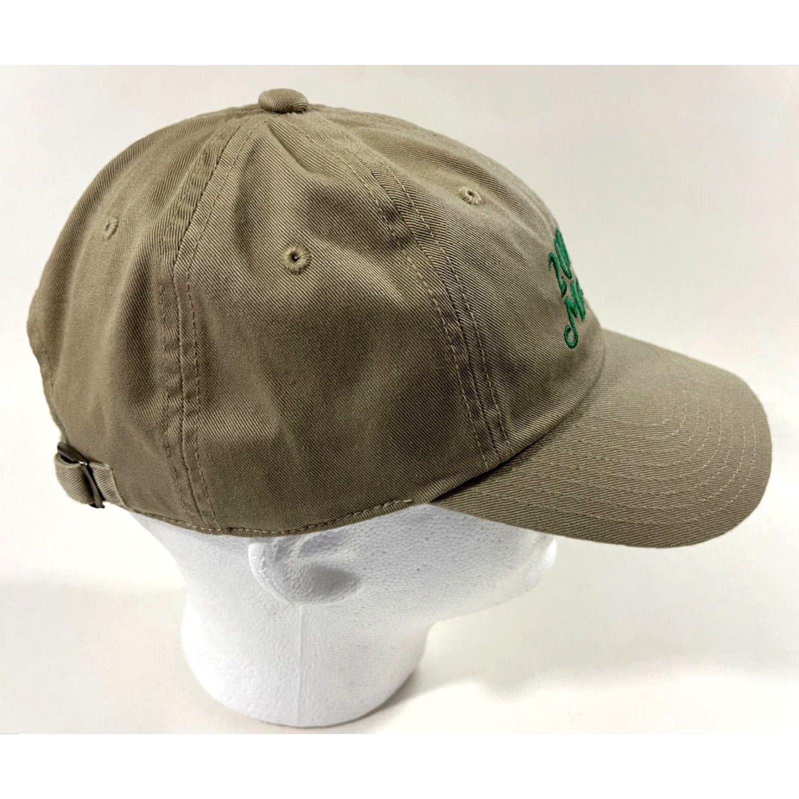 American Needle VINTAGE American Needle Strapback Hat Golf Hat Unisex Adults One Size Tan 2006 Masters Augusta National Cotton Adjustable Sports Golf Mens Women Size ONE SIZE - 7 Thumbnail