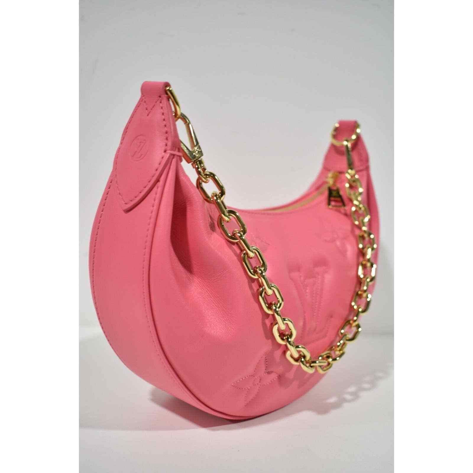 Louis Vuitton Louis Vuitton Bubblegram Pink Chain Crossbody Shoulder Bag Size ONE SIZE - 4 Thumbnail