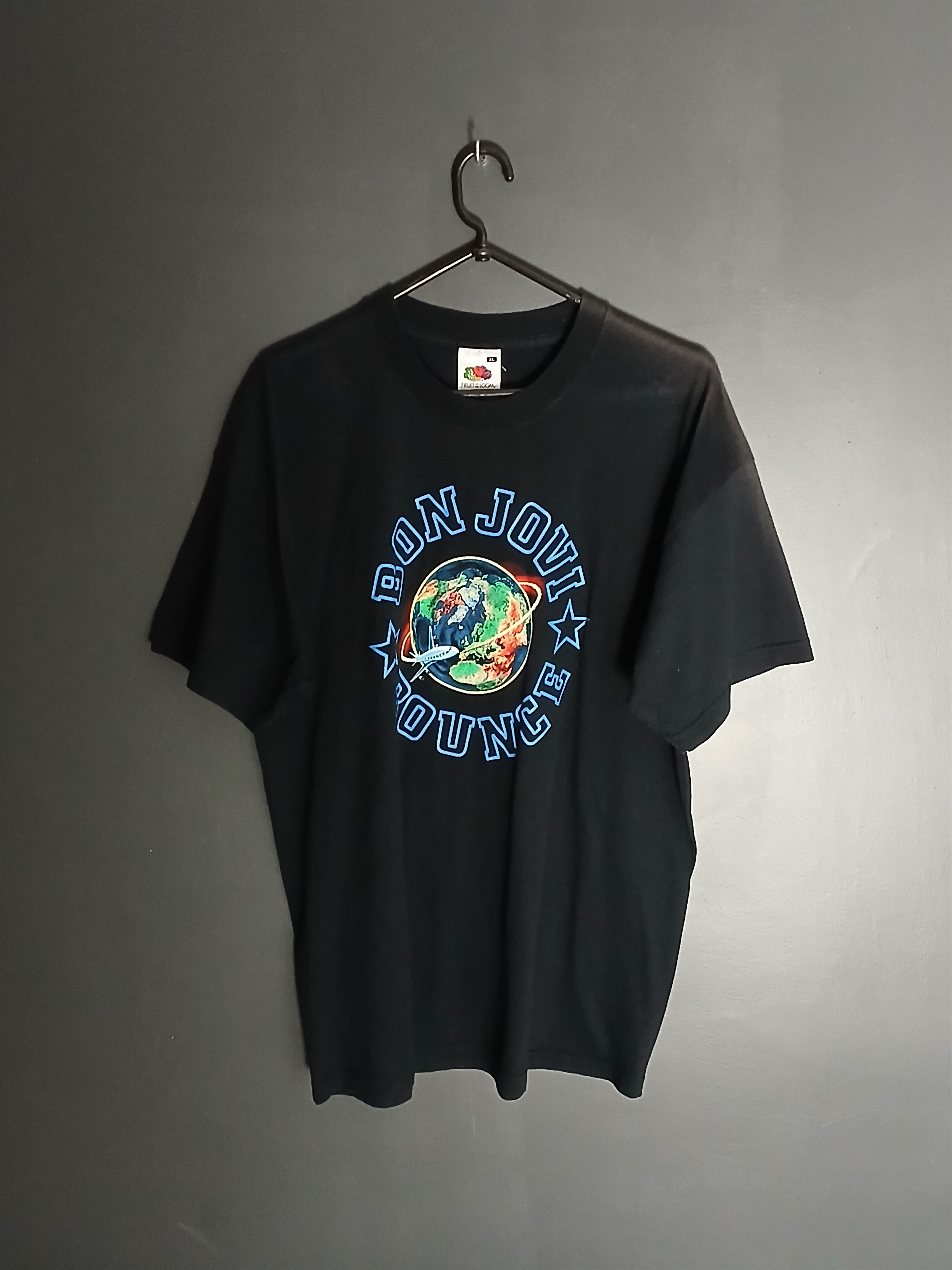 Band Tees × Bon Jovi × Vintage Vintage 2003 Bon Jovi Bounce World Tour T-Shirt Size US XL / EU 56 / 4 - 1 Thumbnail