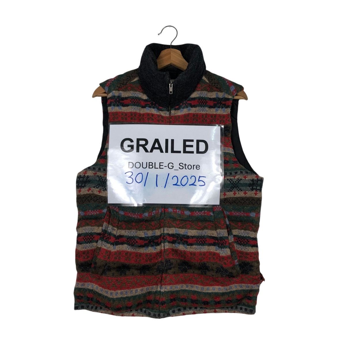 Issey Miyake 📌Vintage Mohair Design Wool Vest Jacket Global Work Rare Size US M / EU 48-50 / 2 - 1 Thumbnail