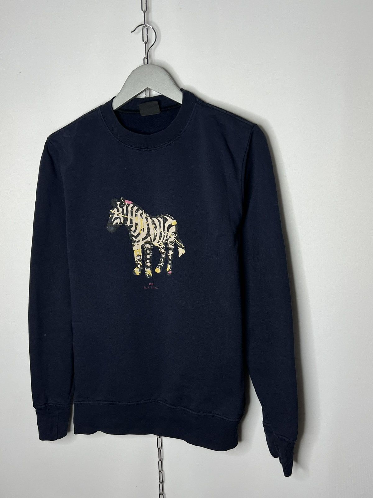 Paul Smith 🦓 Paul Smith Big Logo Sweatshirt Crew Neck Long Sleeve 🦓 Size US S / EU 44-46 / 1 - 2 Thumbnail